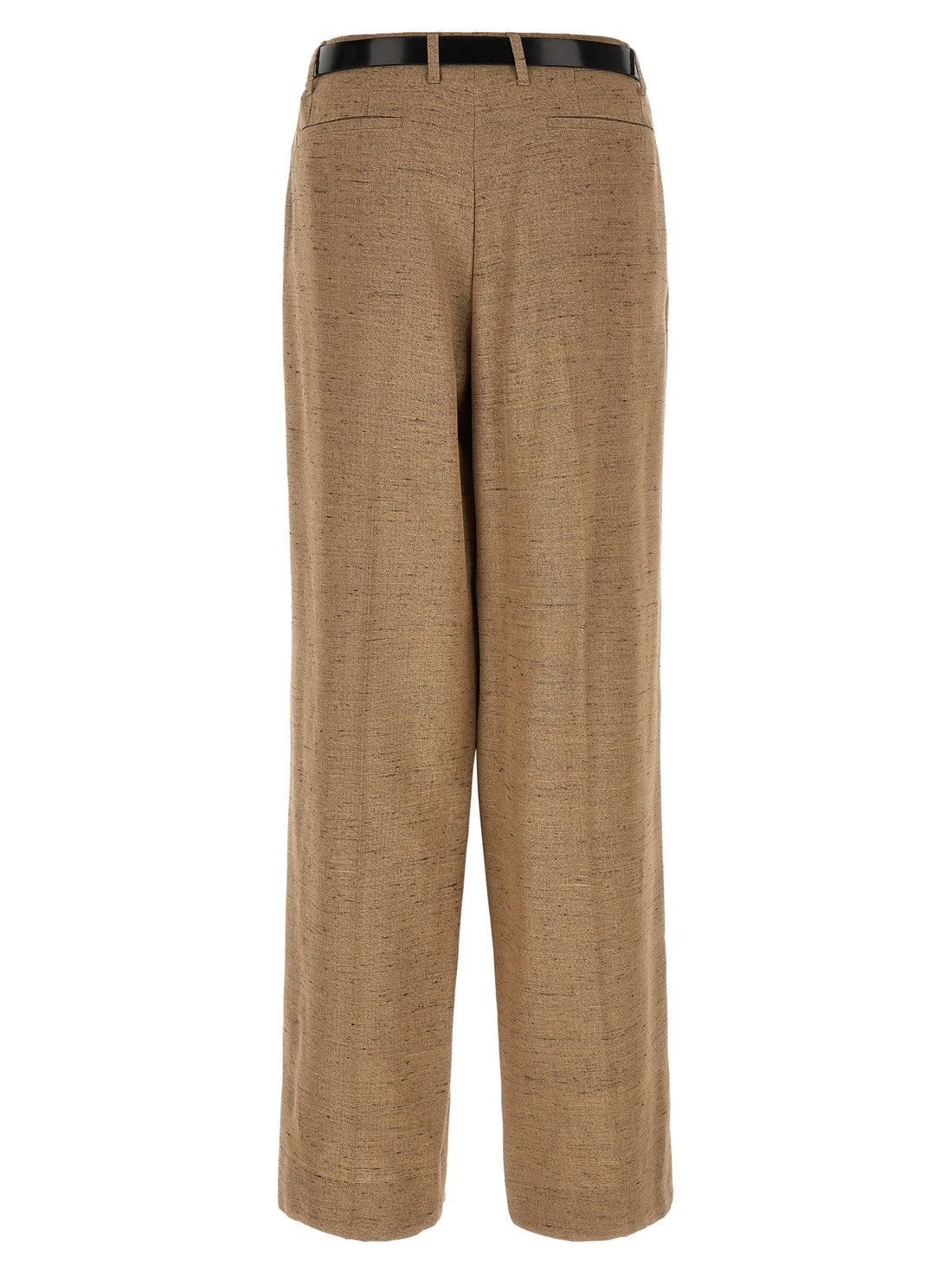 Dolce & Gabbana Tweed Effect Trousers Beige