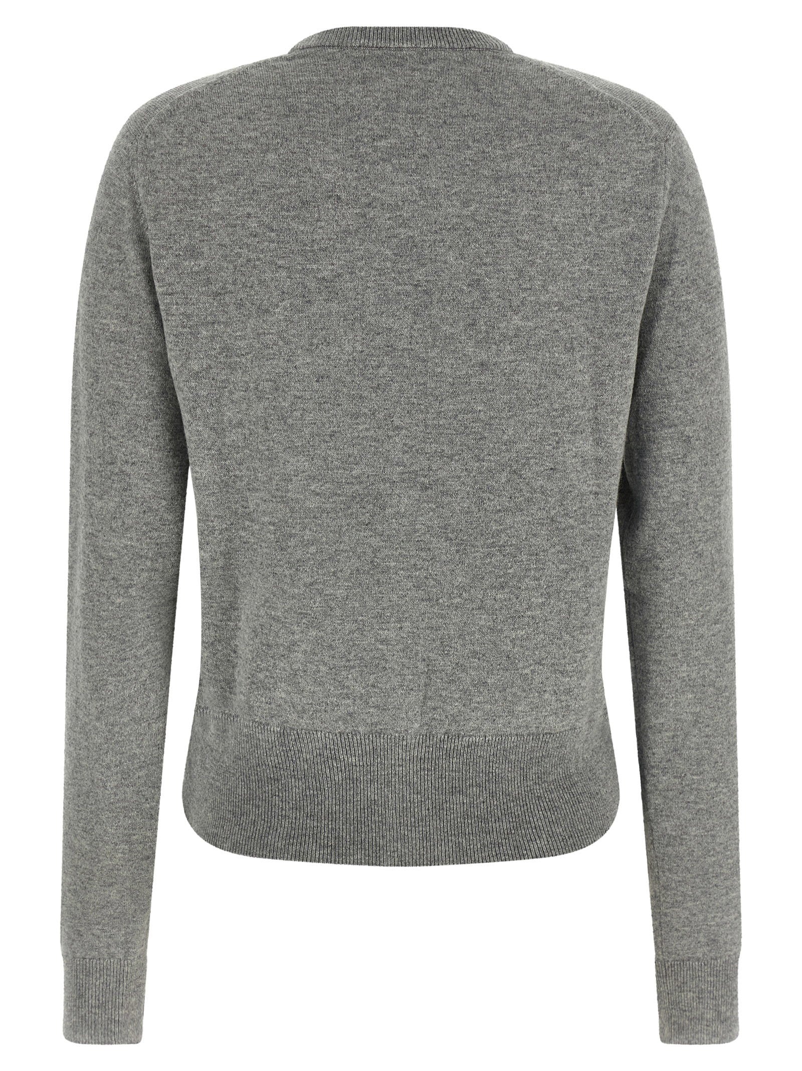 Dolce & Gabbana Logo Buttons Cardigan Gray
