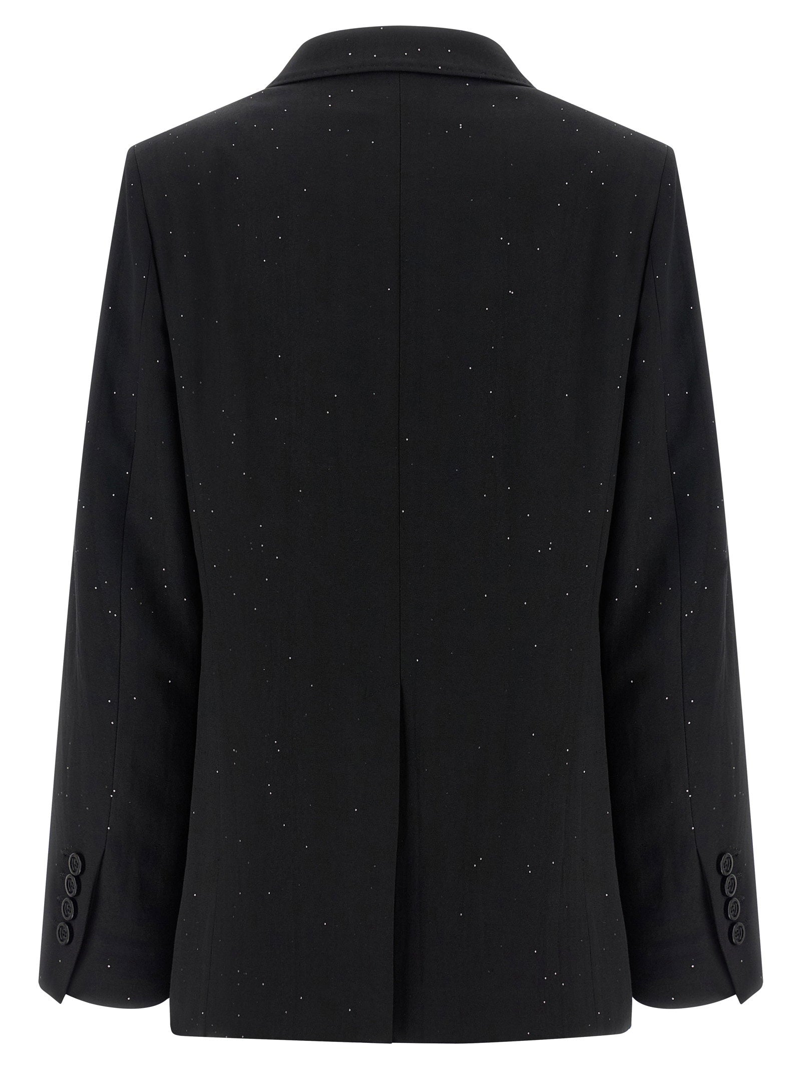 Herno Micro Sequin Blazer Black