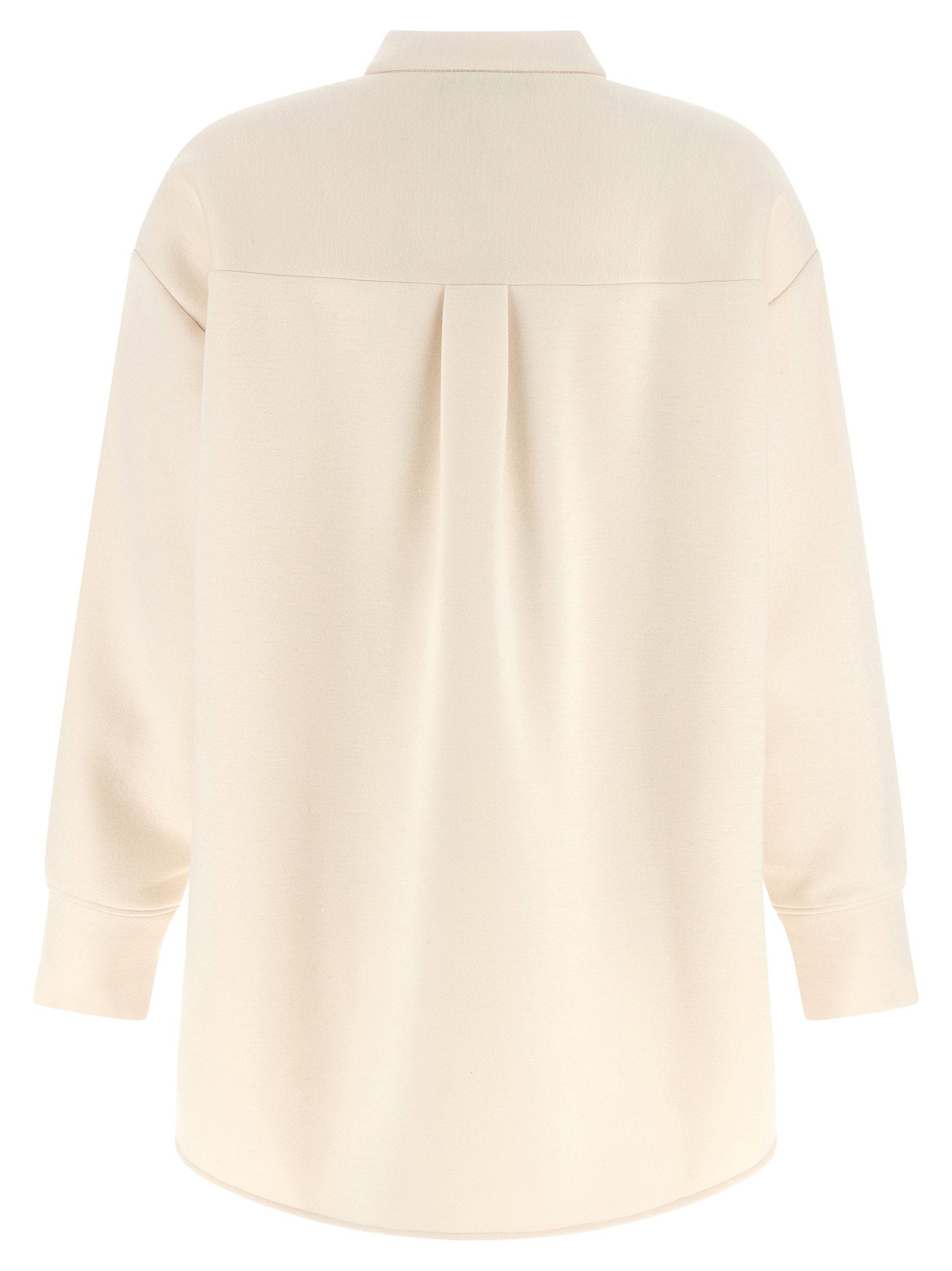 Fabiana Filippi Scuba Cashmere Shirt Beige
