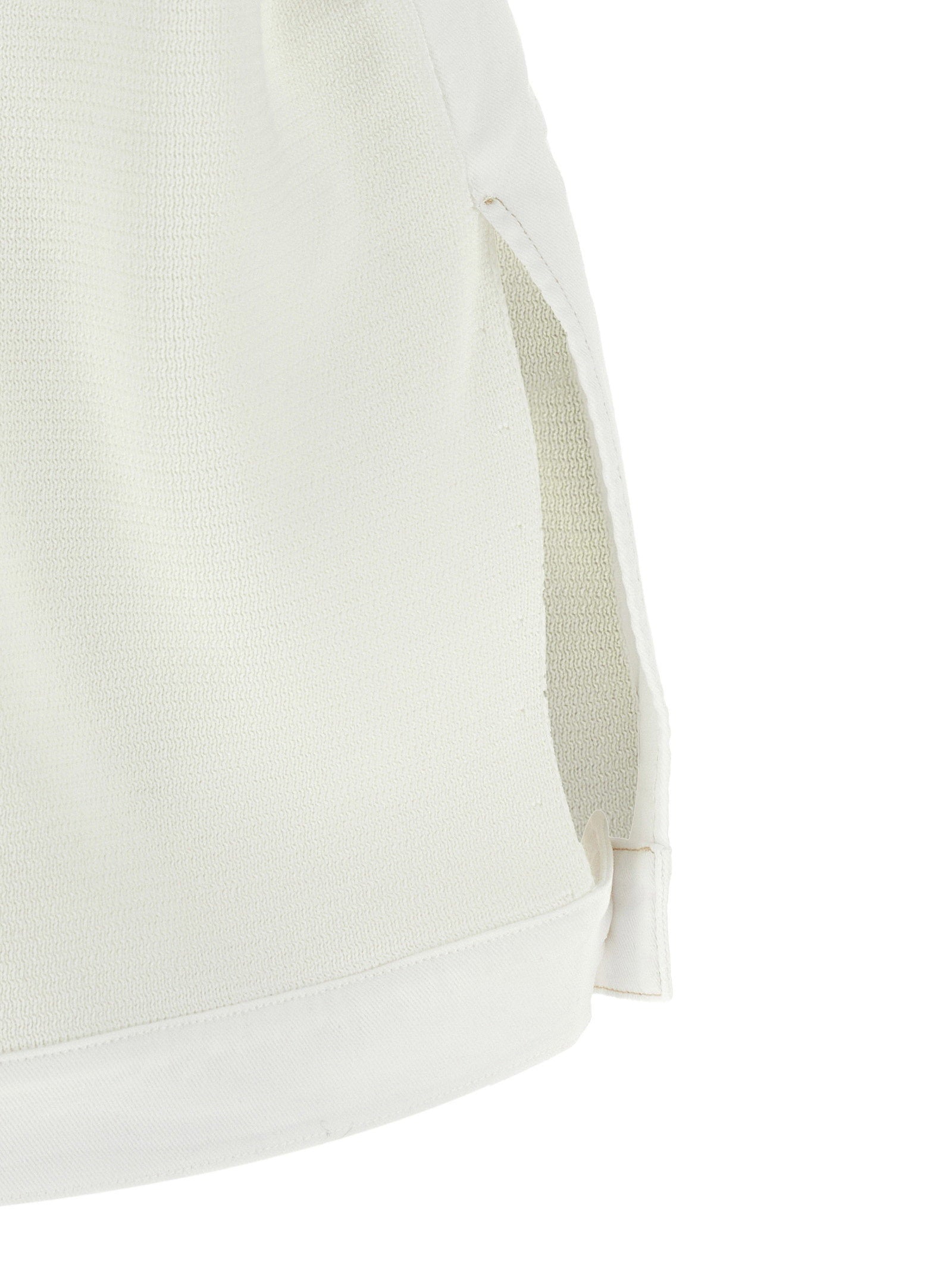 Fabiana Filippi Denim And Knit Vest White