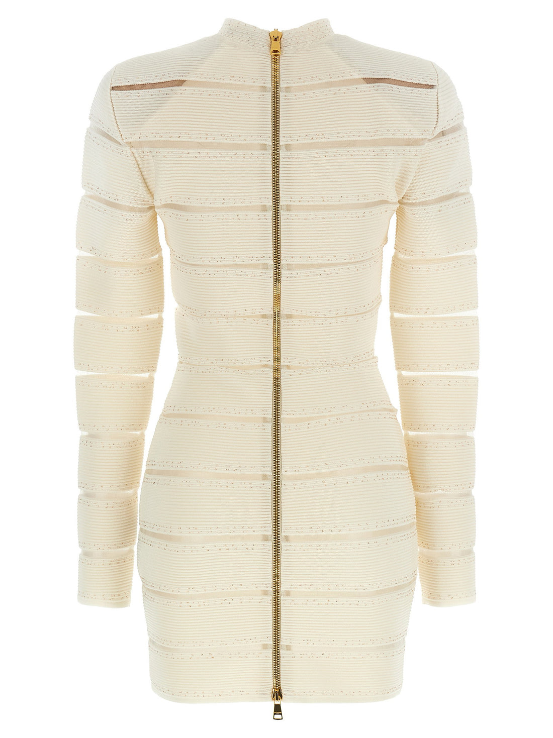 Balmain Bodycon Dress White