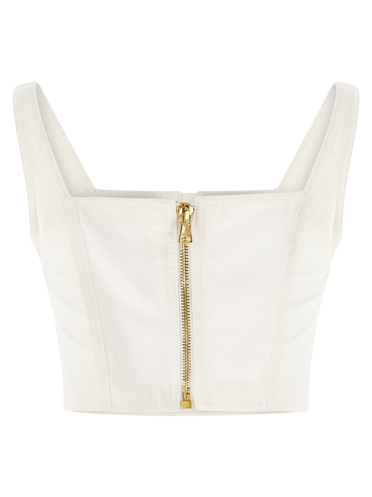 Balmain Button Top White