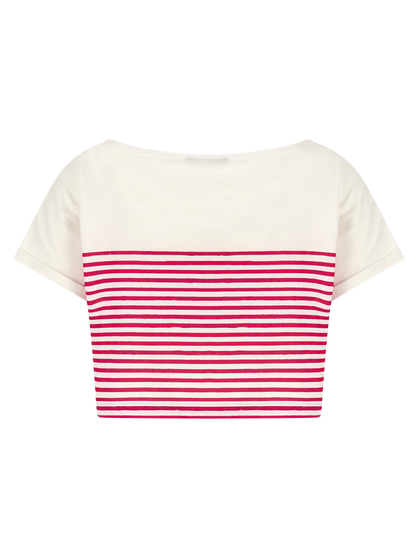 Balmain Marinière T-shirt Fuchsia