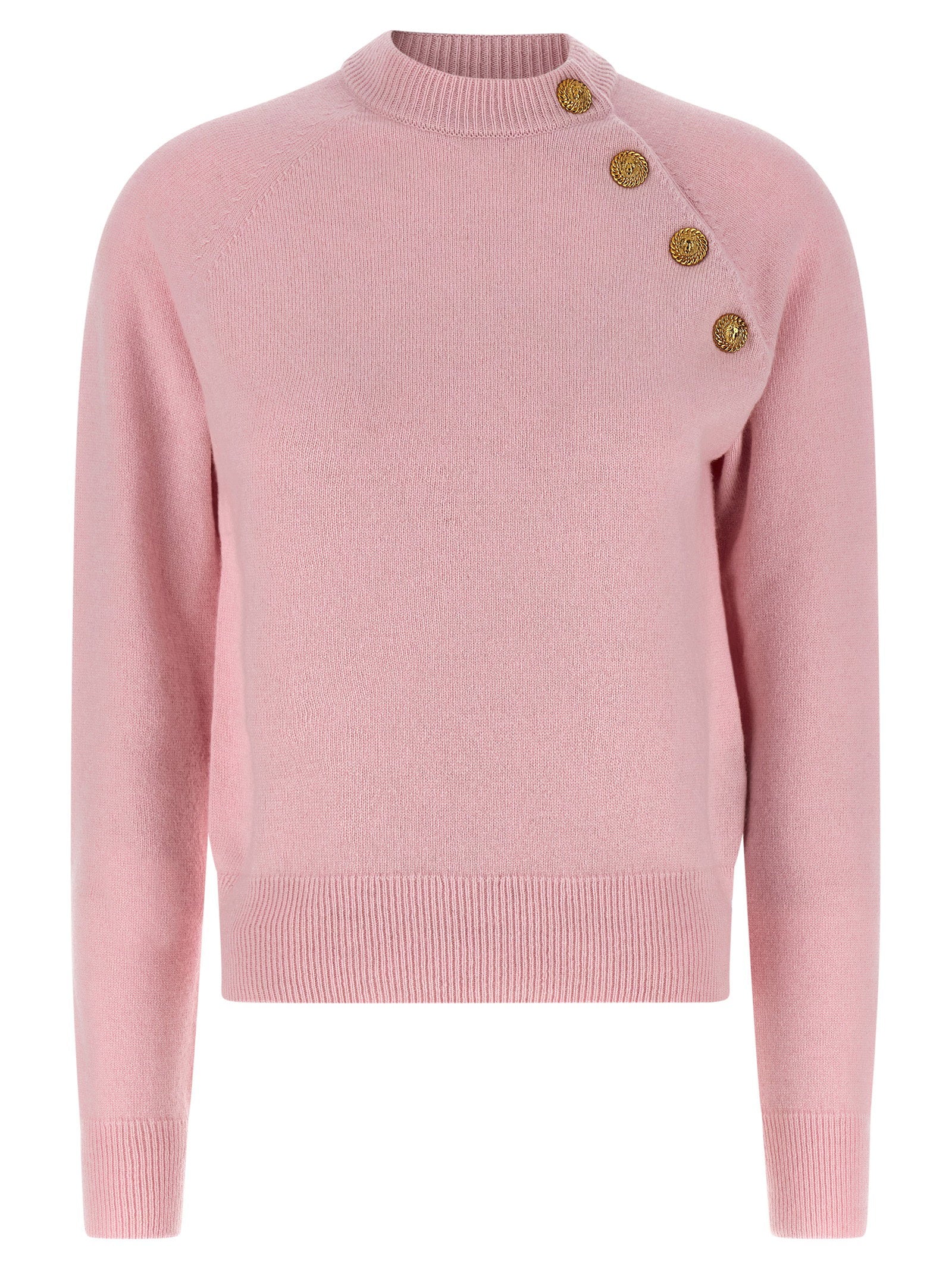 Balmain Cashmere Sweater Pink
