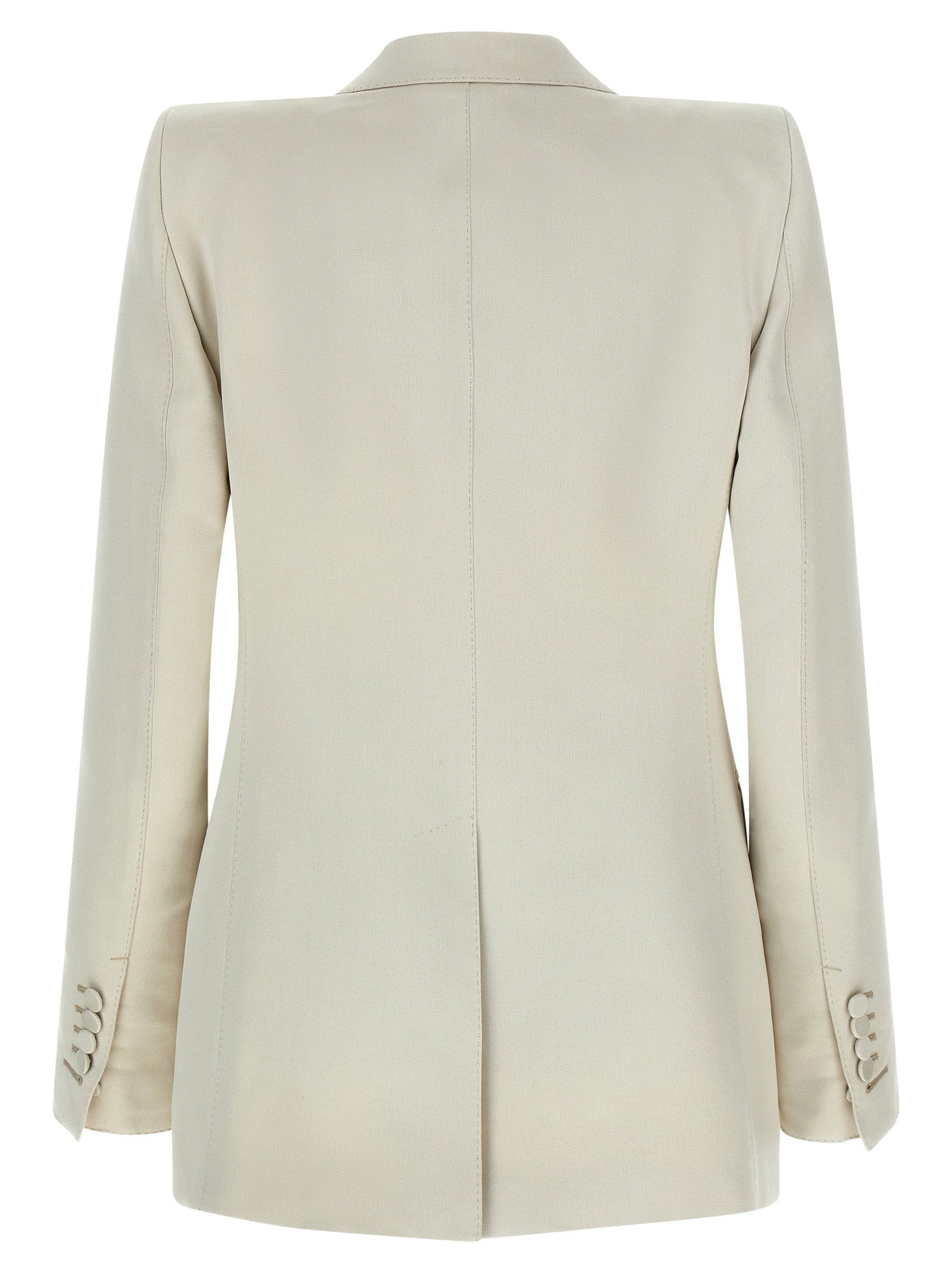 Tom Ford Duchesse Single-breasted Blazer Beige