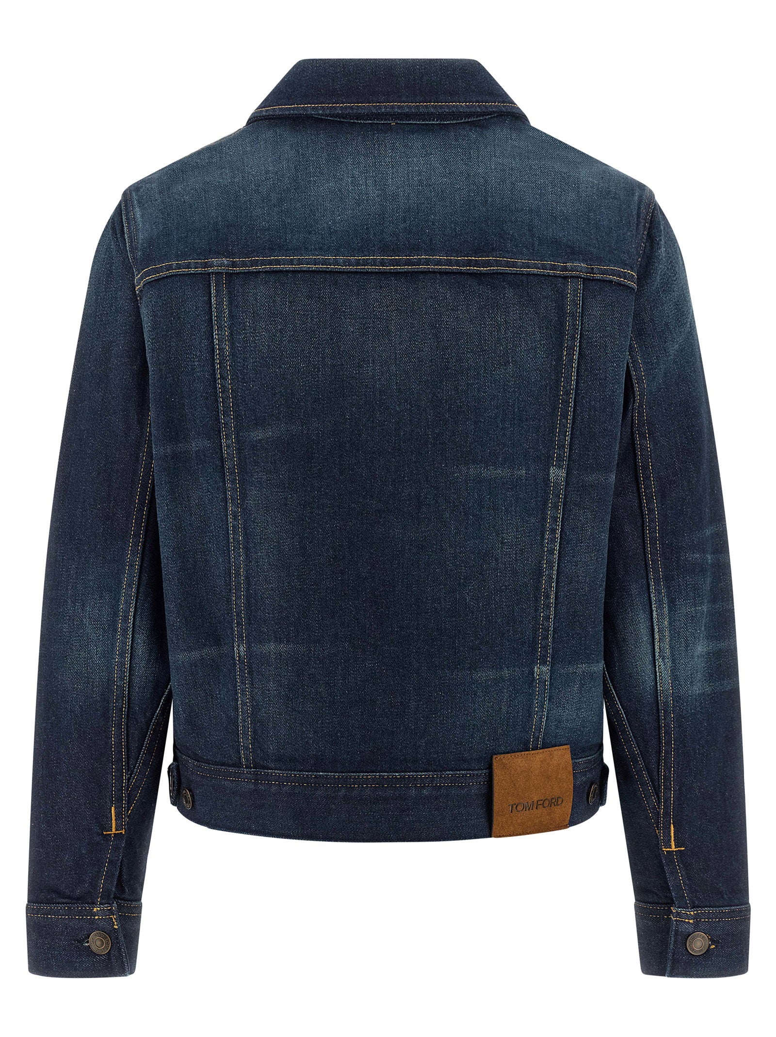Tom Ford Japanese Denim Jacket Blue