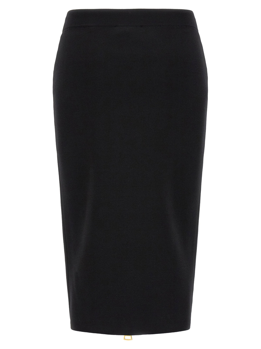 Elisabetta Franchi Zip Skirt Black