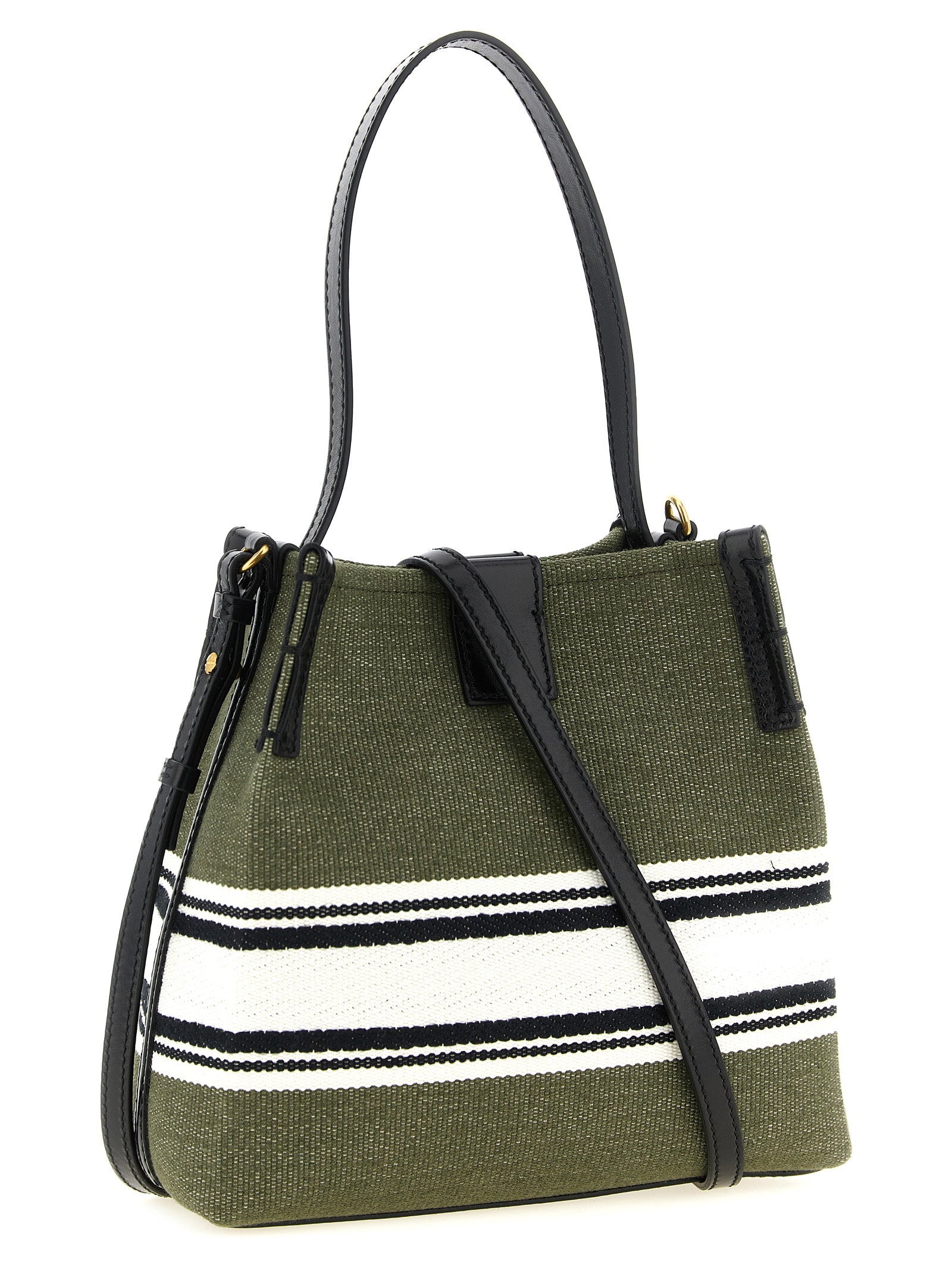 Balmain Release Bucket Bag Green
