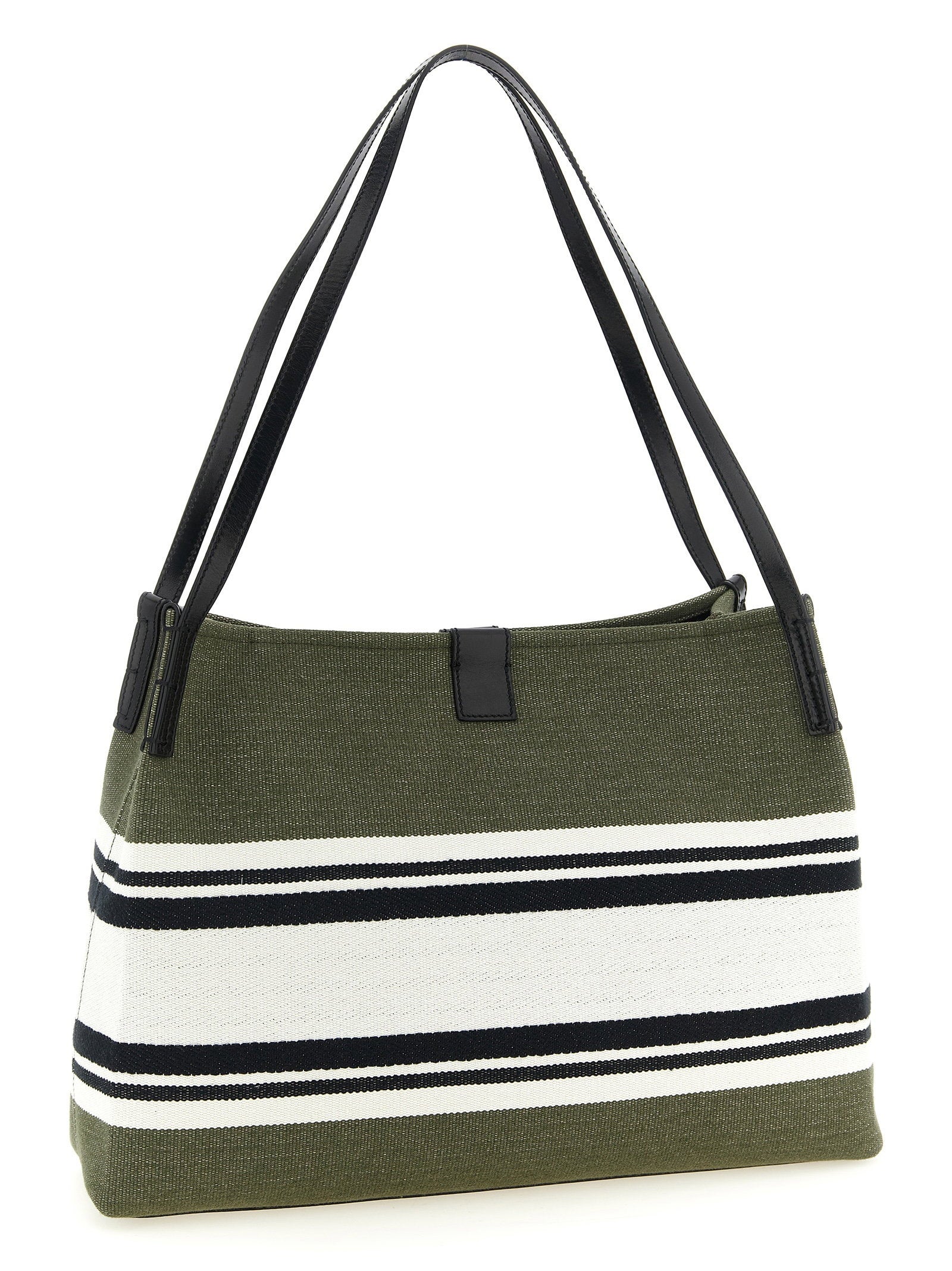Balmain Medium Release Shopping Bag Green