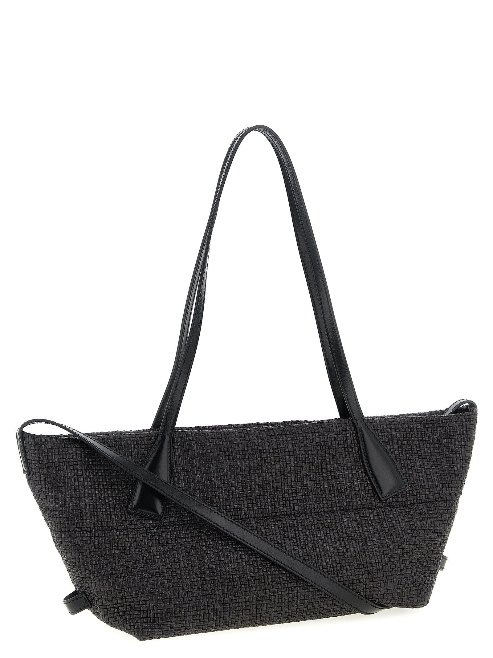 Balmain Shooping Track-small Rafia Black