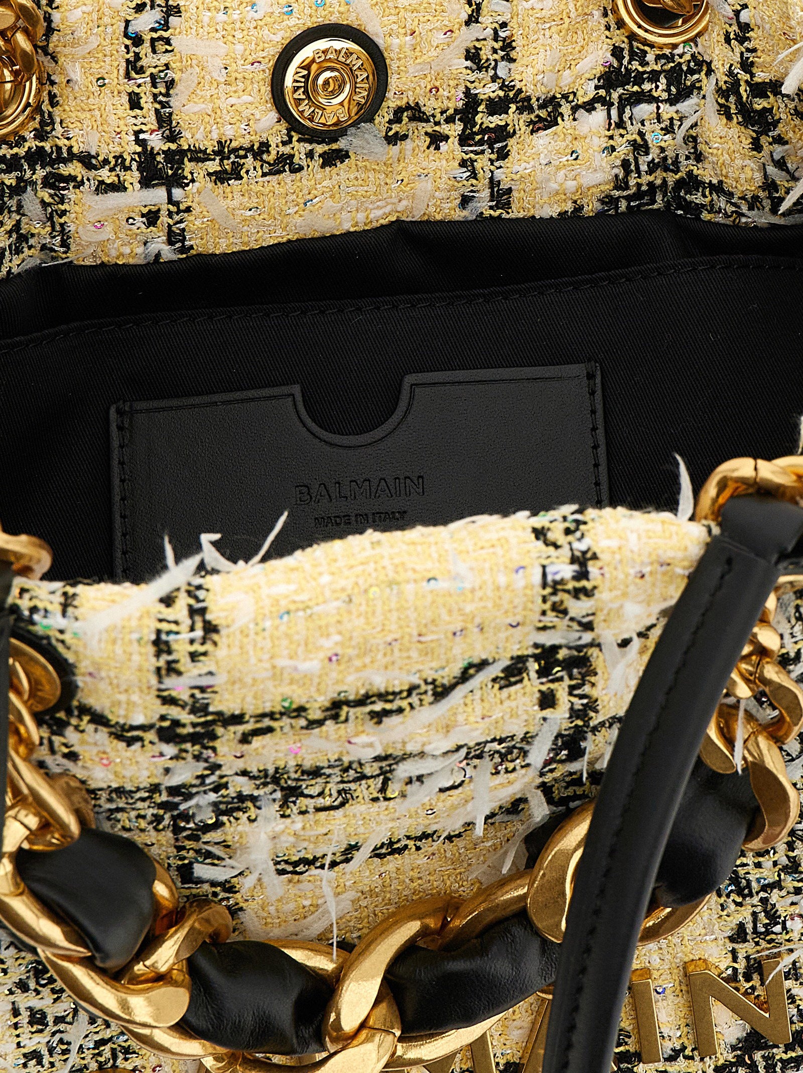 Balmain Soft Cabas Small Shopping Bag Multicolor