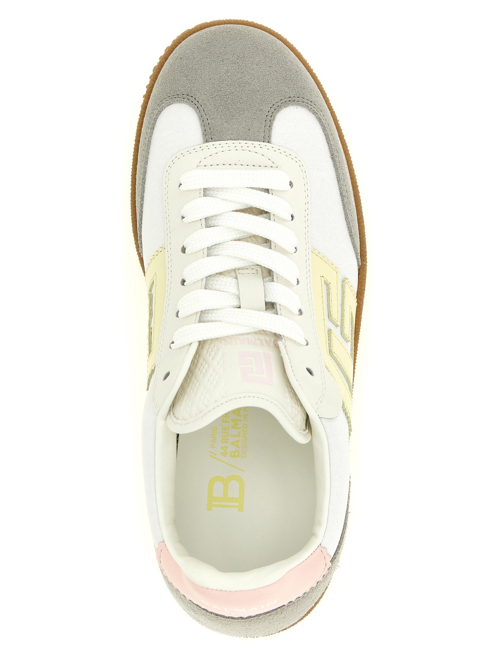 Balmain Swan Sneakers Multicolor