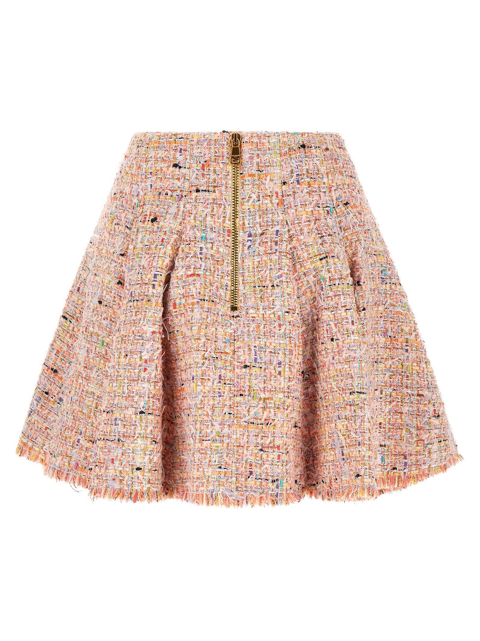 Balmain Skater Skirt Pink