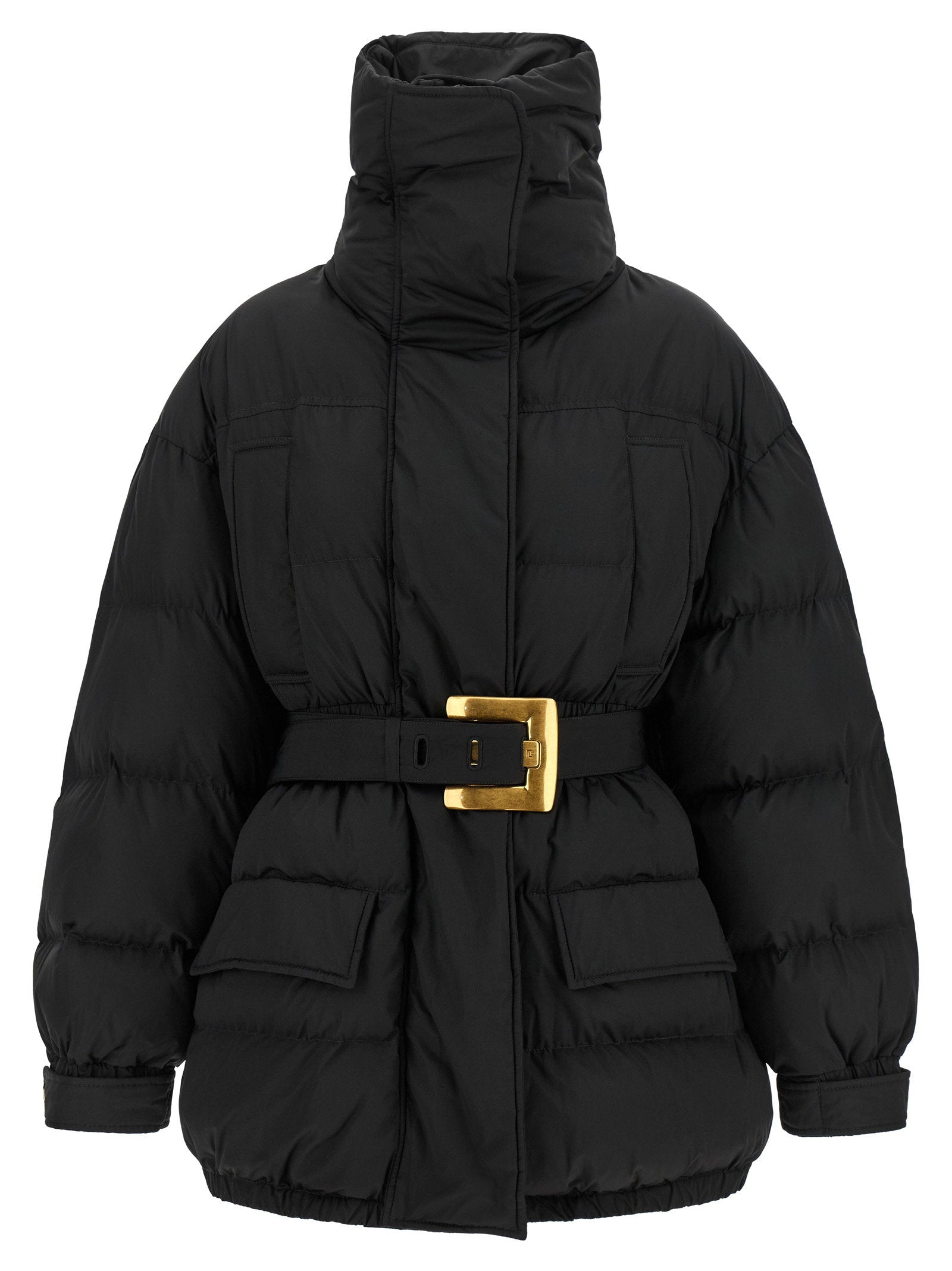 Balmain Anthem Down Jacket Black