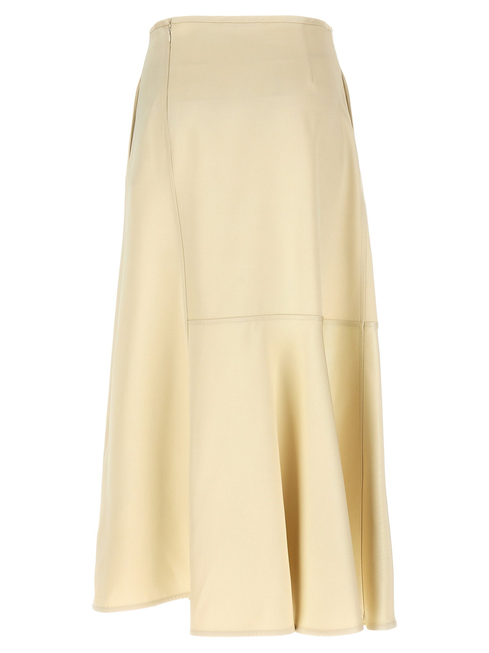 Jil Sander 65 Skirt White