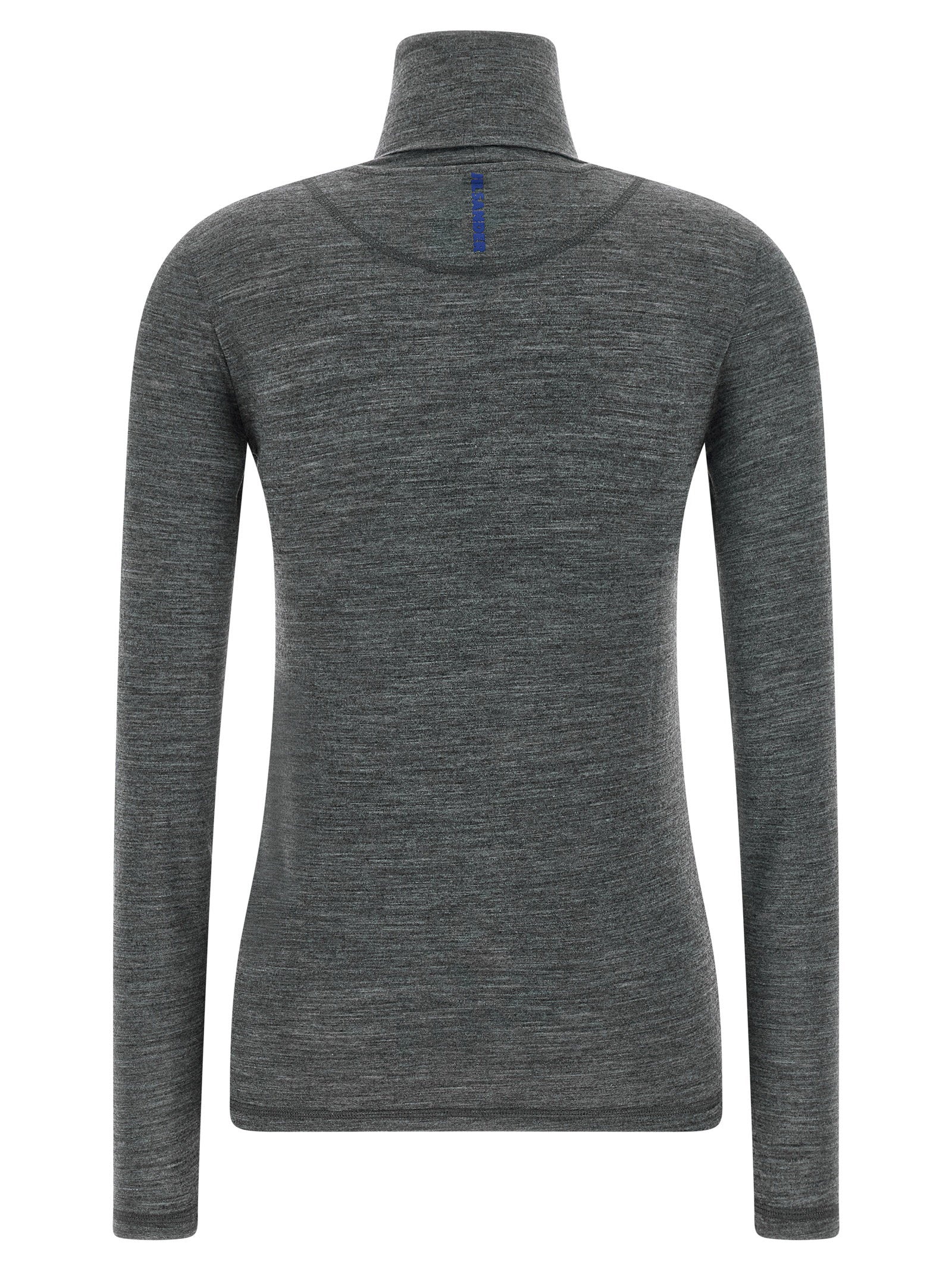 Jil Sander High Neck T-shirt Gray