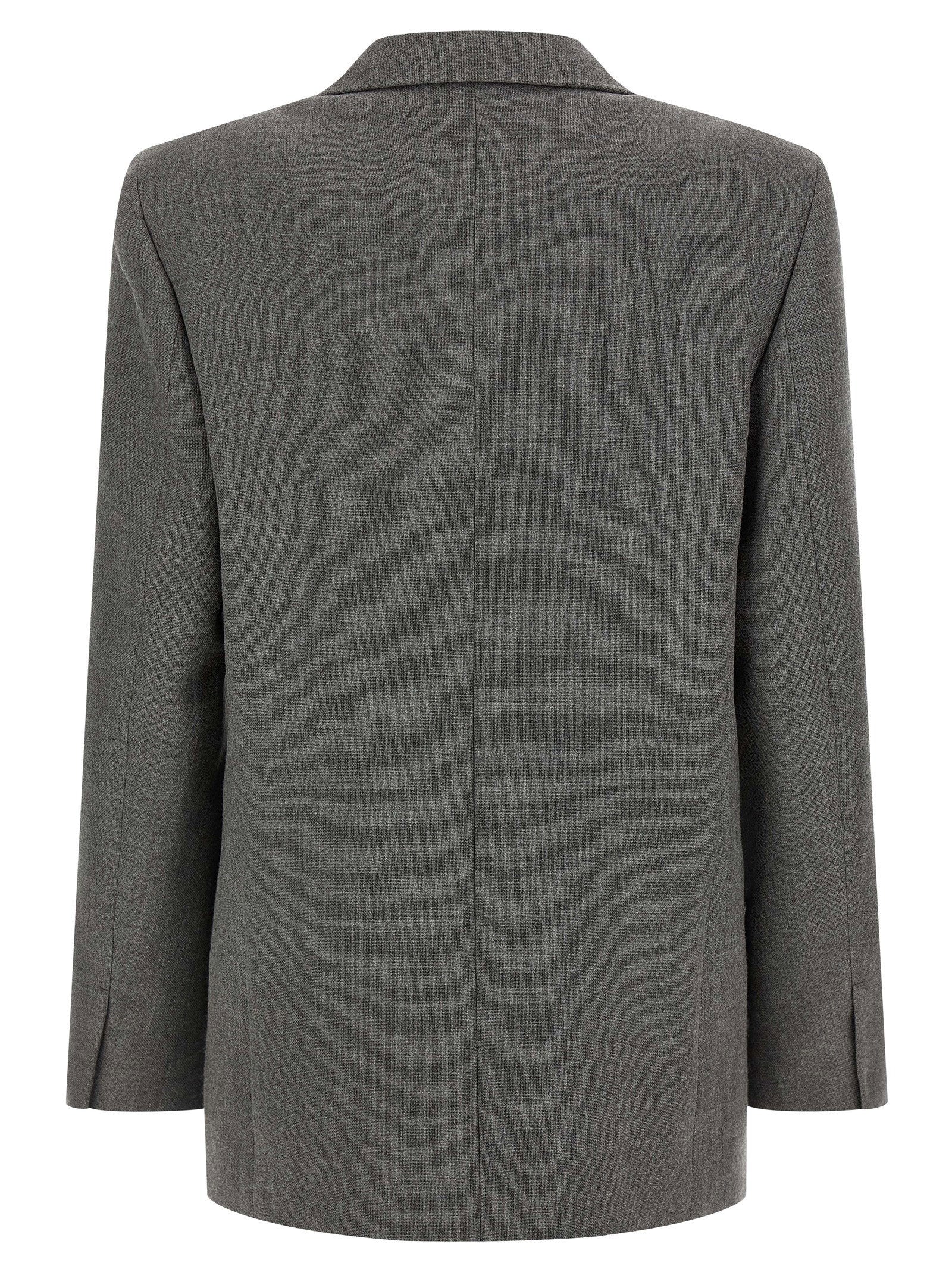 Jil Sander Wool Blazer Gray