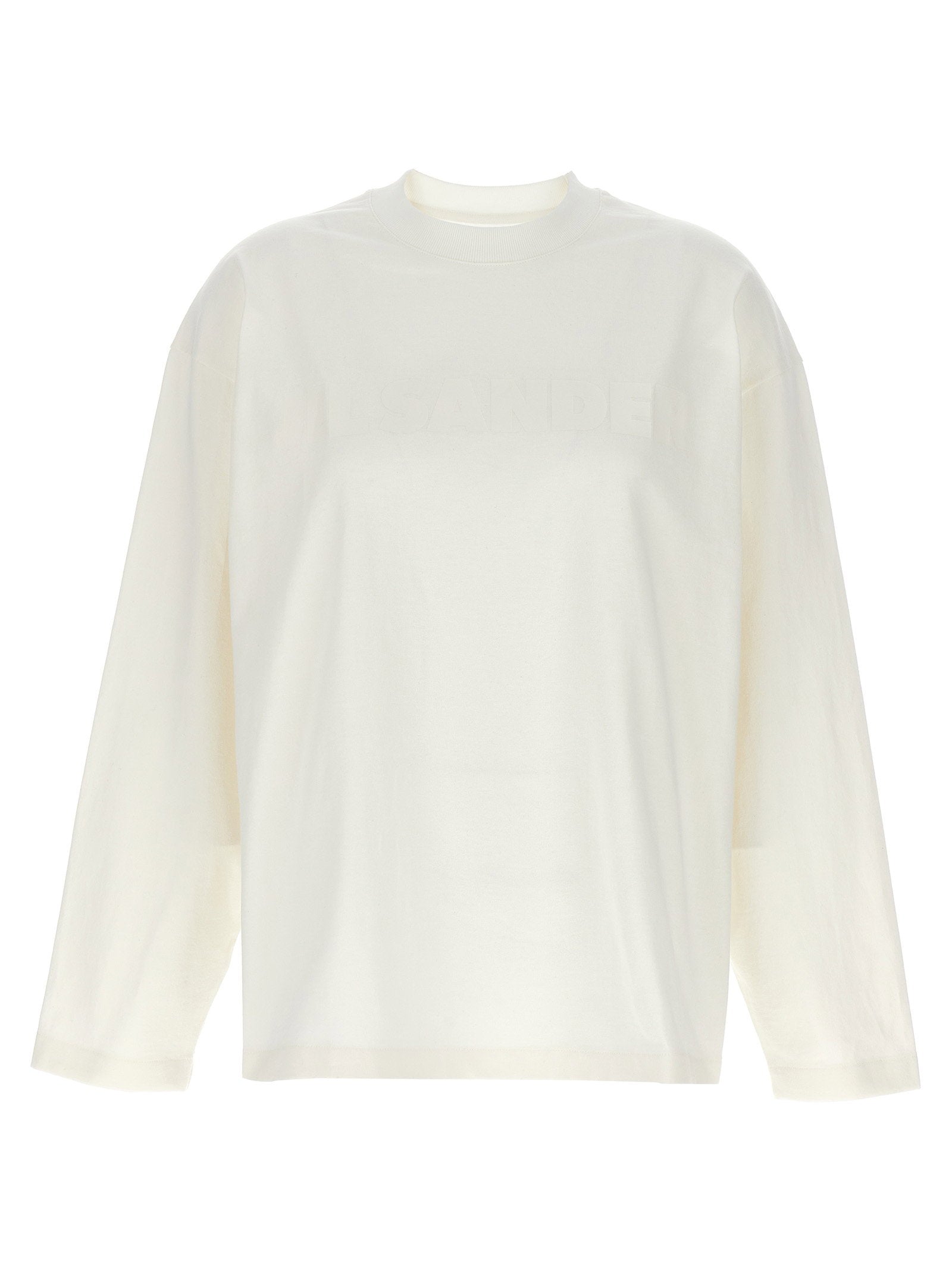 Jil Sander Logo Print T-shirt White