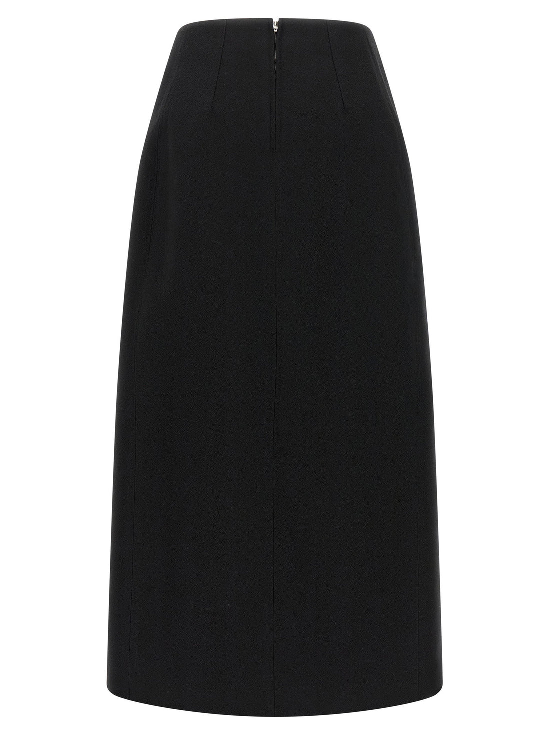 Jil Sander Skirt 158 Slit Skirt Black