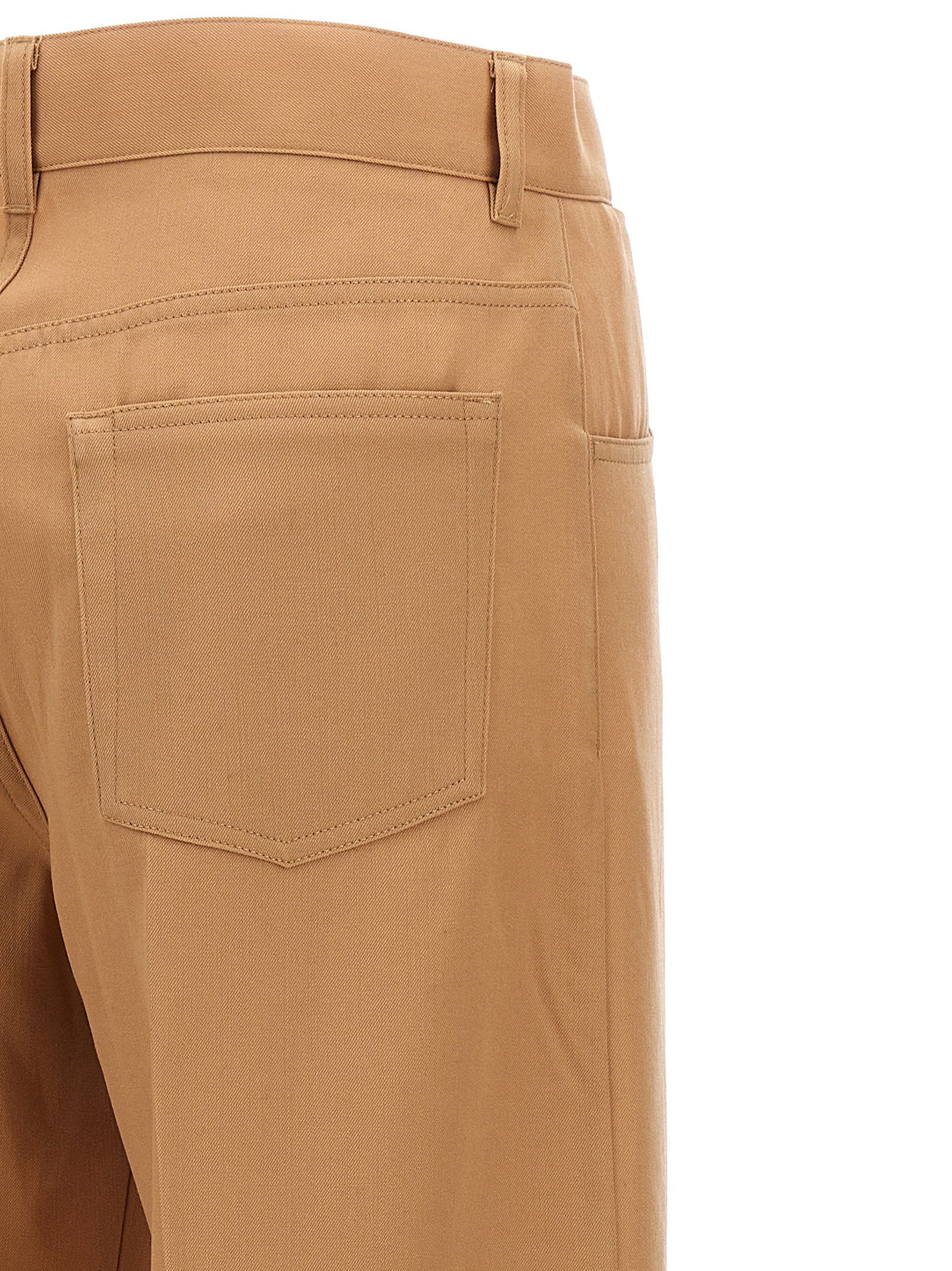 Jil Sander Loose Leg Pants Beige