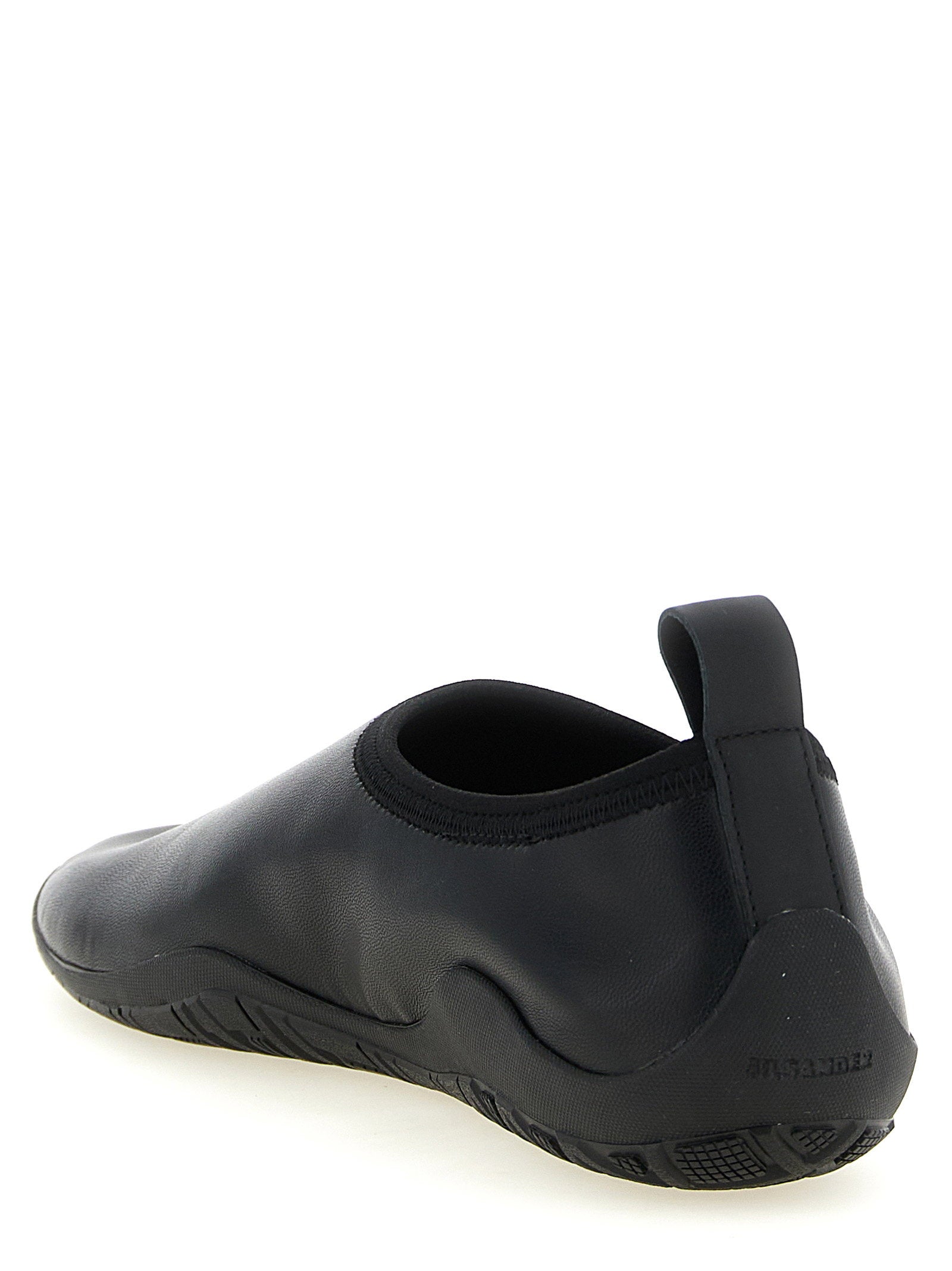 Jil Sander Elbe Slippers Black