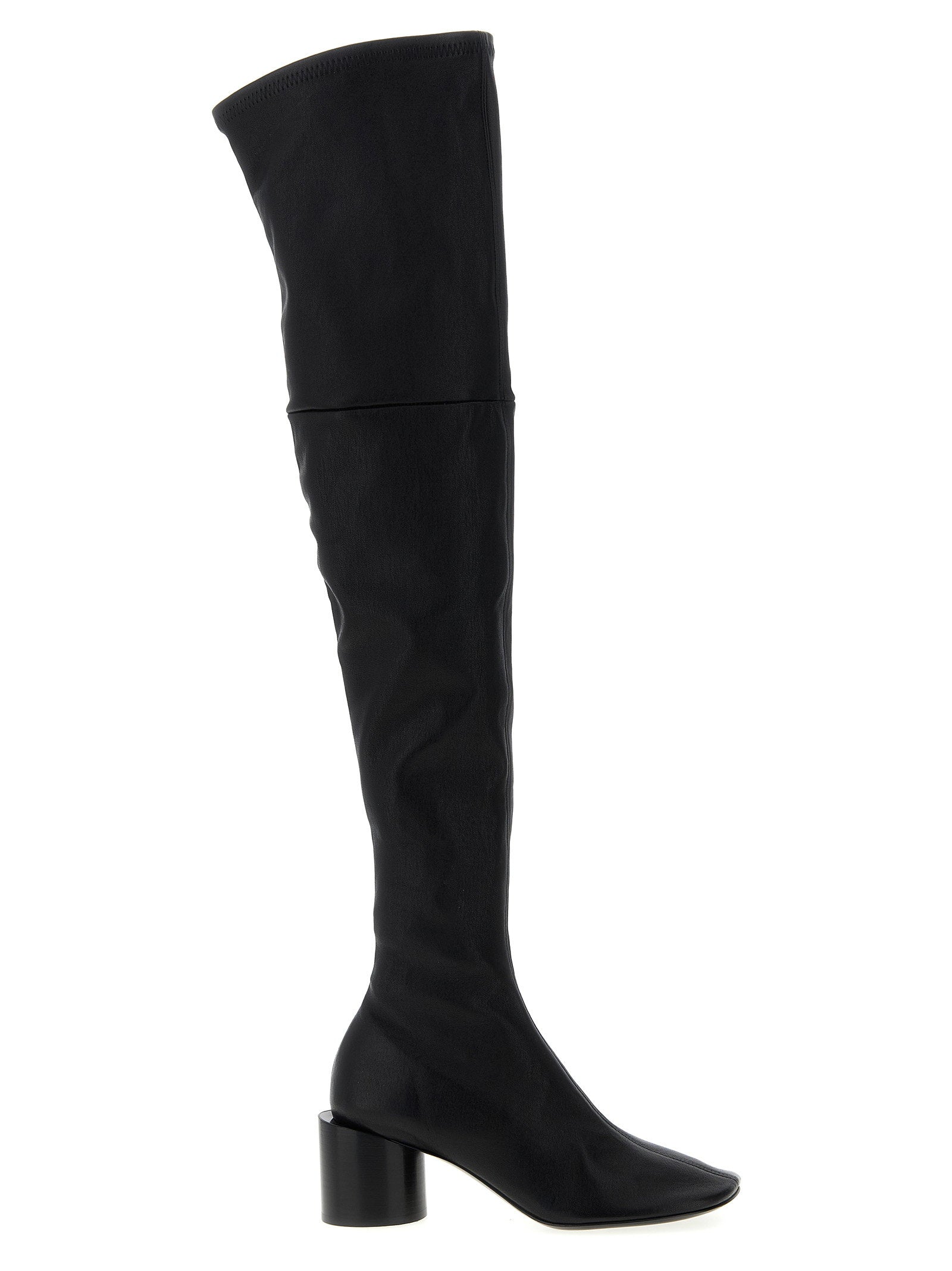 Jil Sander Nappa Boots Black