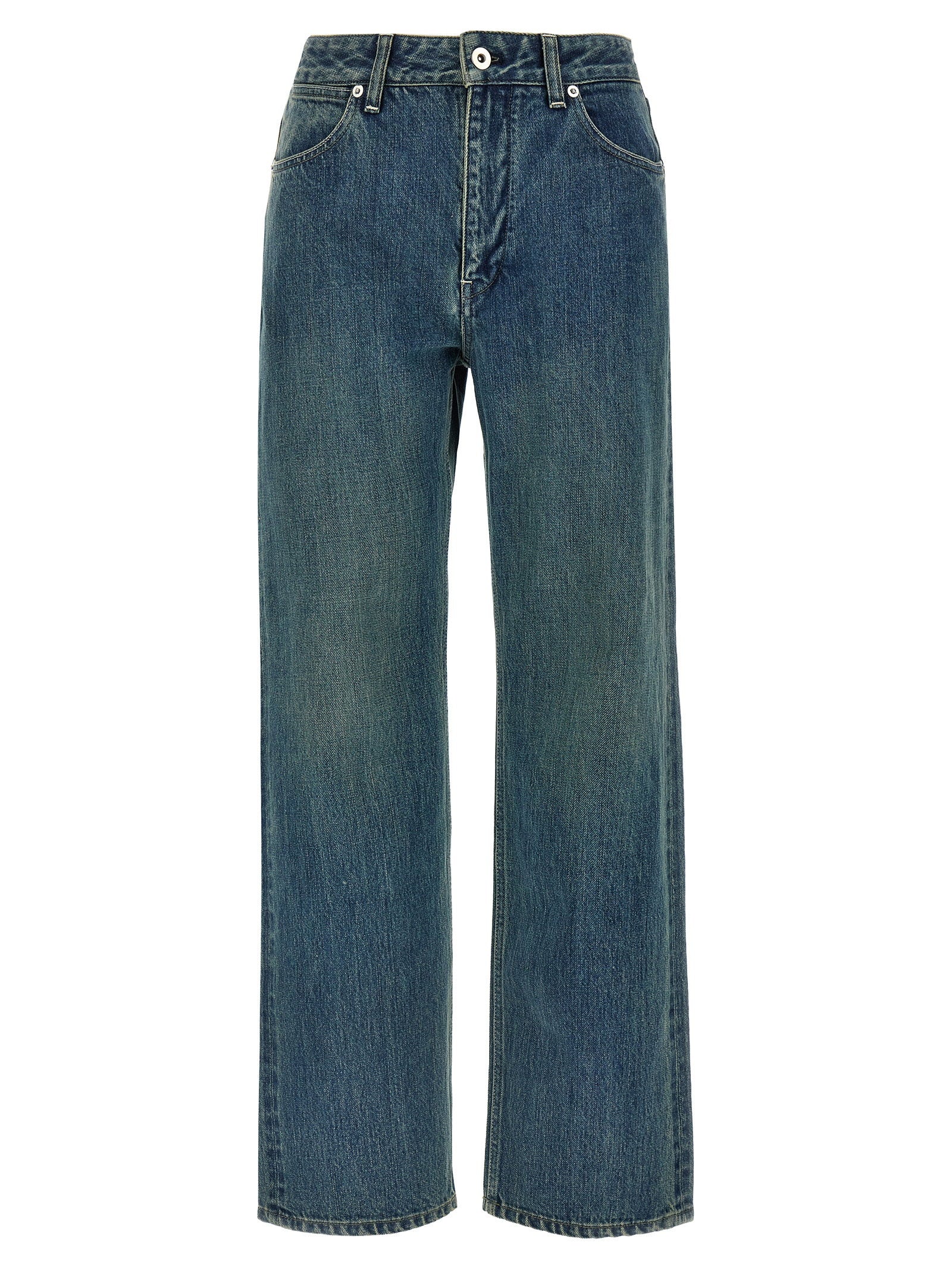 Jil Sander Slim Twist Jeans Blue