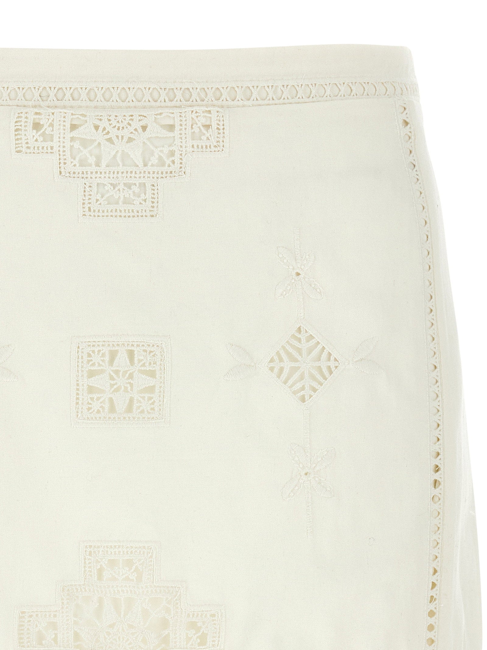 Isabel Marant Sandra Skirt White