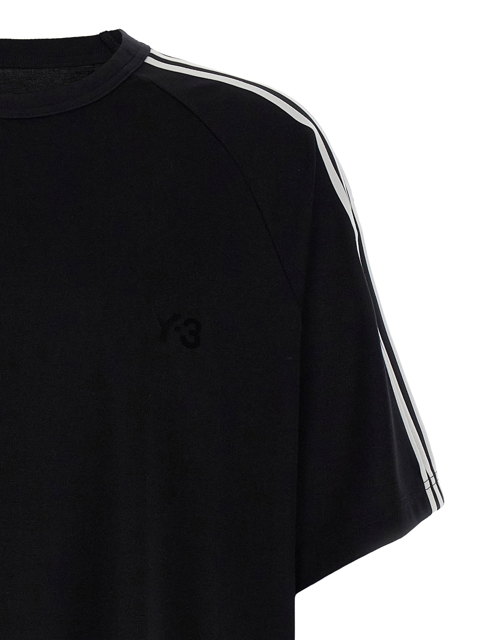 Y-3 3 Strisce T-shirt White/black