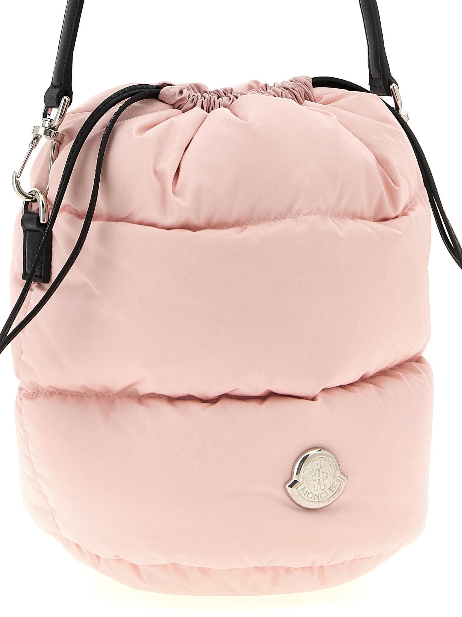 Moncler Caradoc Bucket Bag Pink