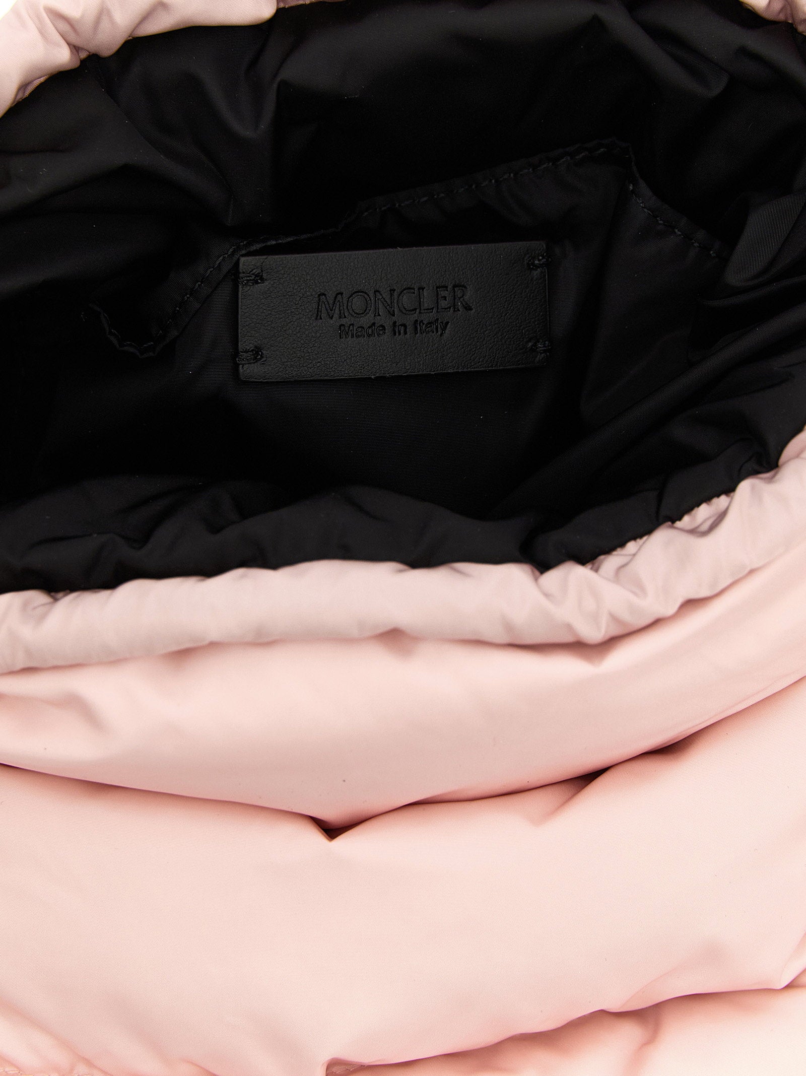 Moncler Caradoc Bucket Bag Pink