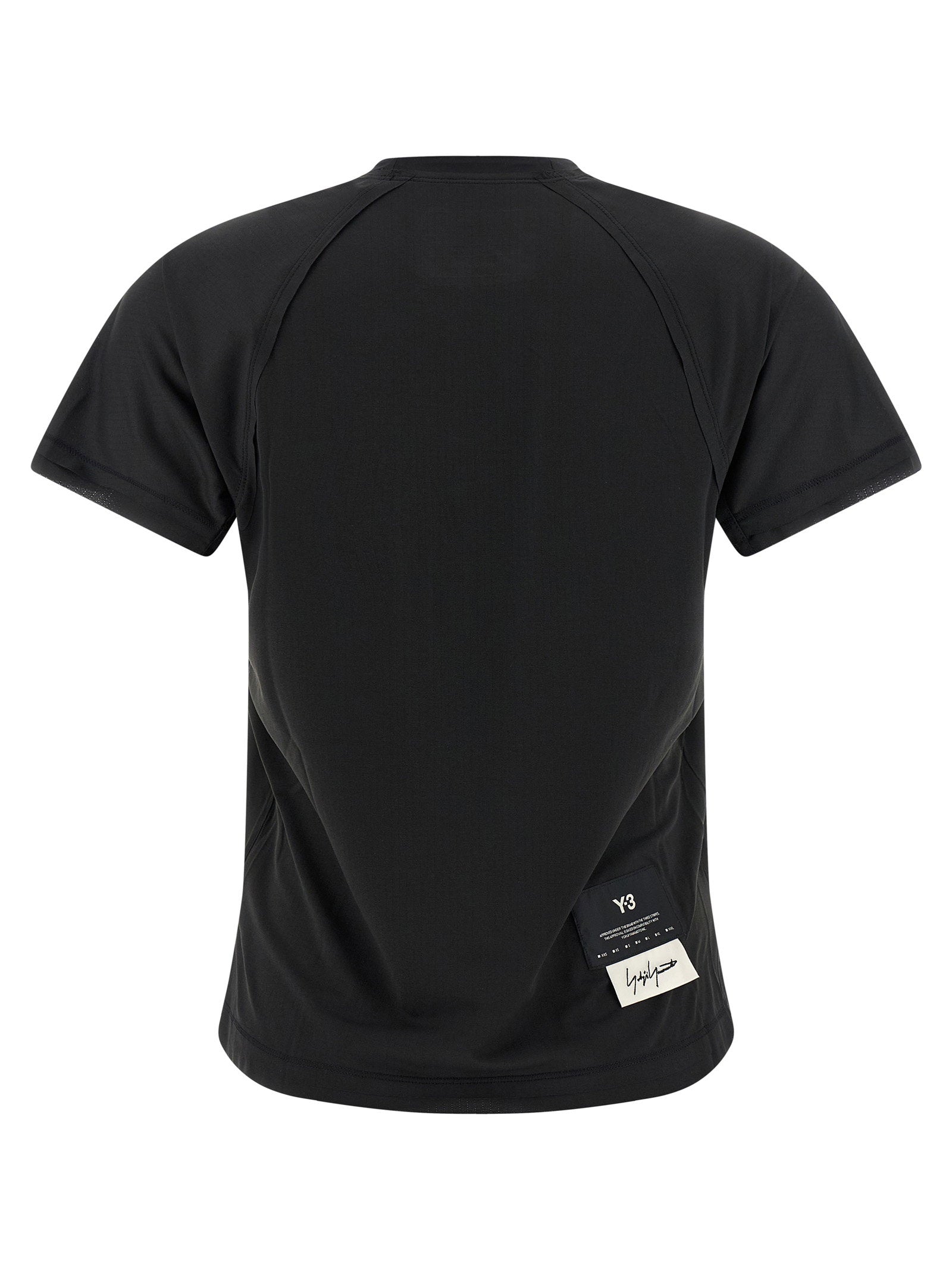 Y-3 W Run T-shirt Black