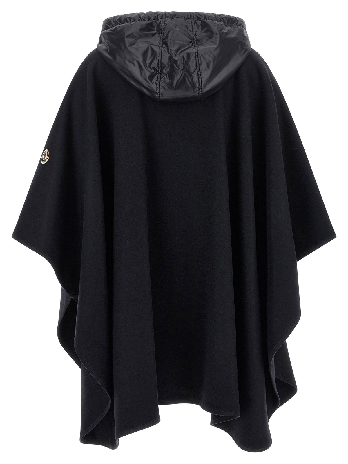 Moncler Two-material Cape Blue