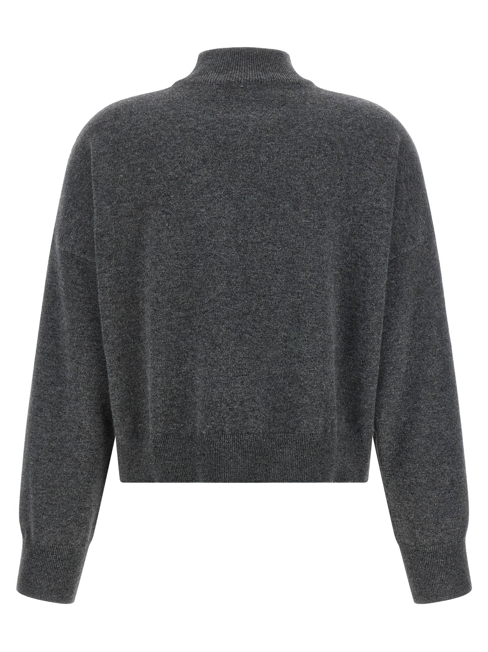 Brunello Cucinelli Cashmere Sweater Gray