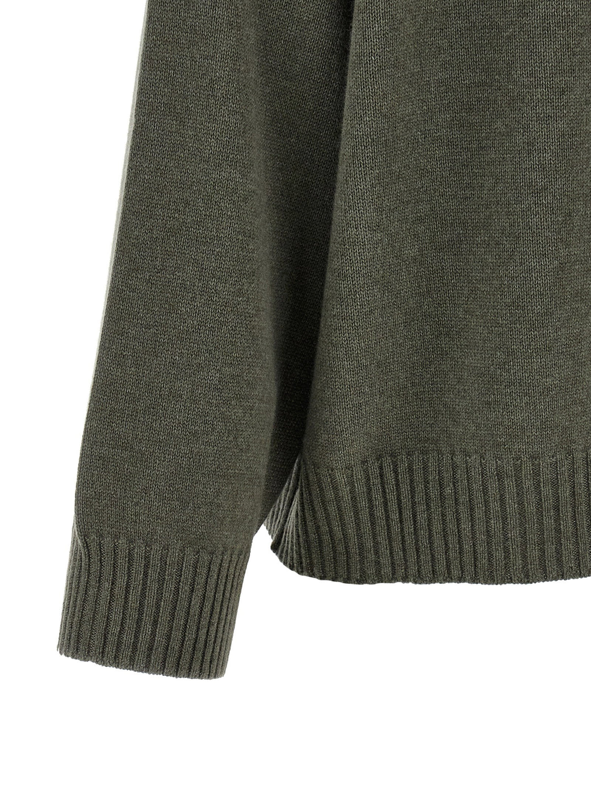Brunello Cucinelli Monile Insert Sweater Green