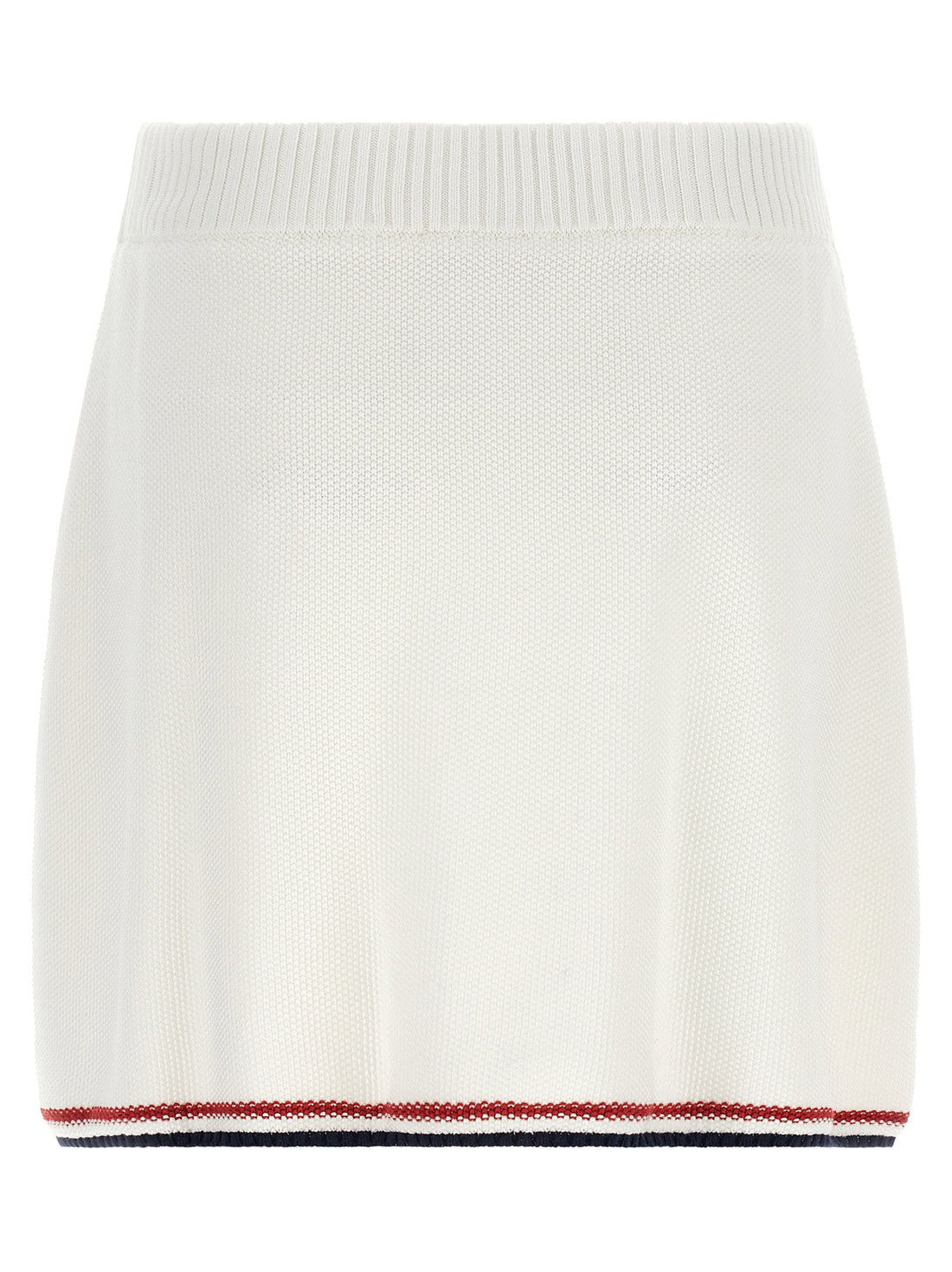 Brunello Cucinelli Piquet-effect Skirt - Active Line White
