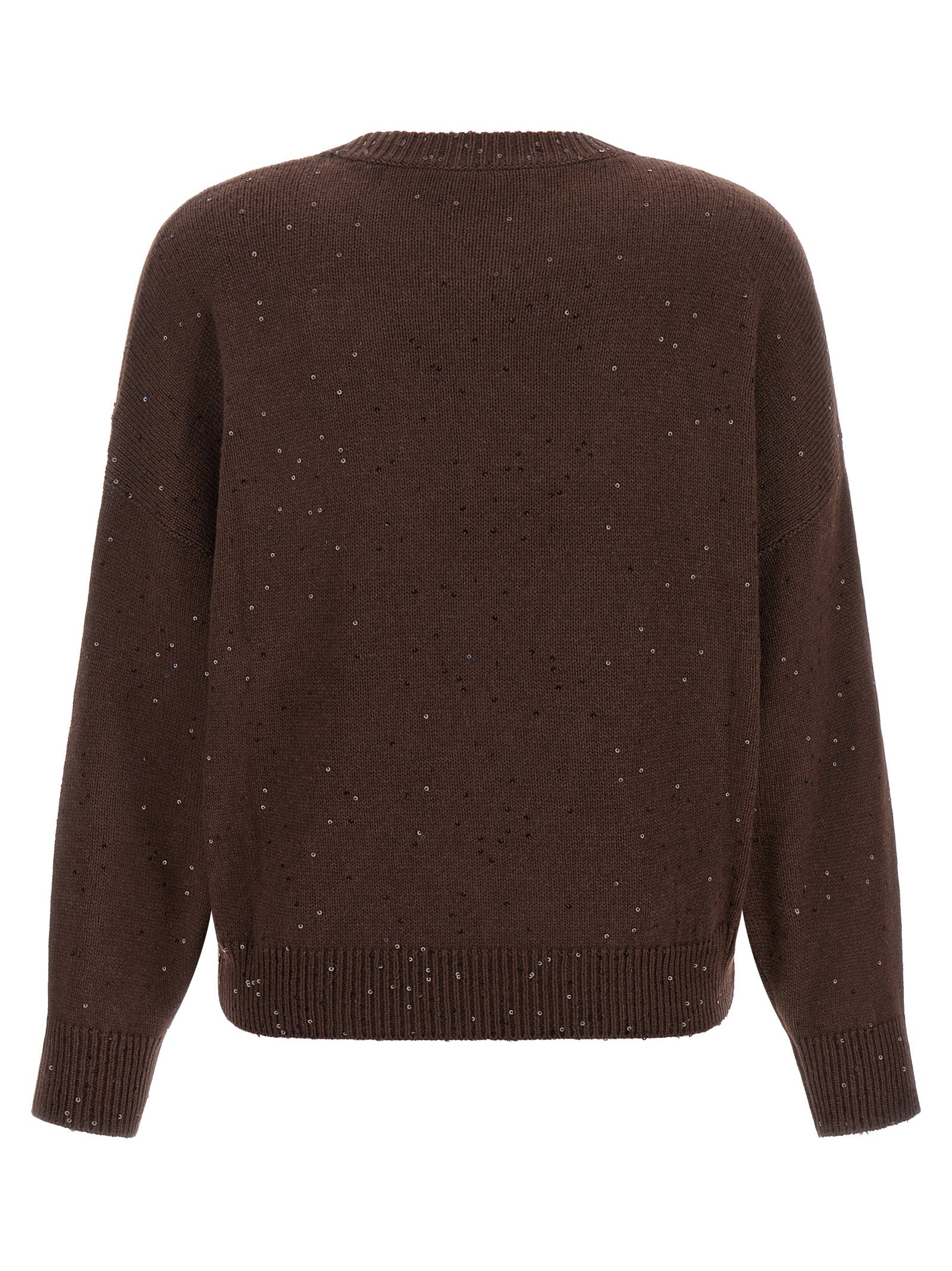Brunello Cucinelli Diamante Sweater Brown