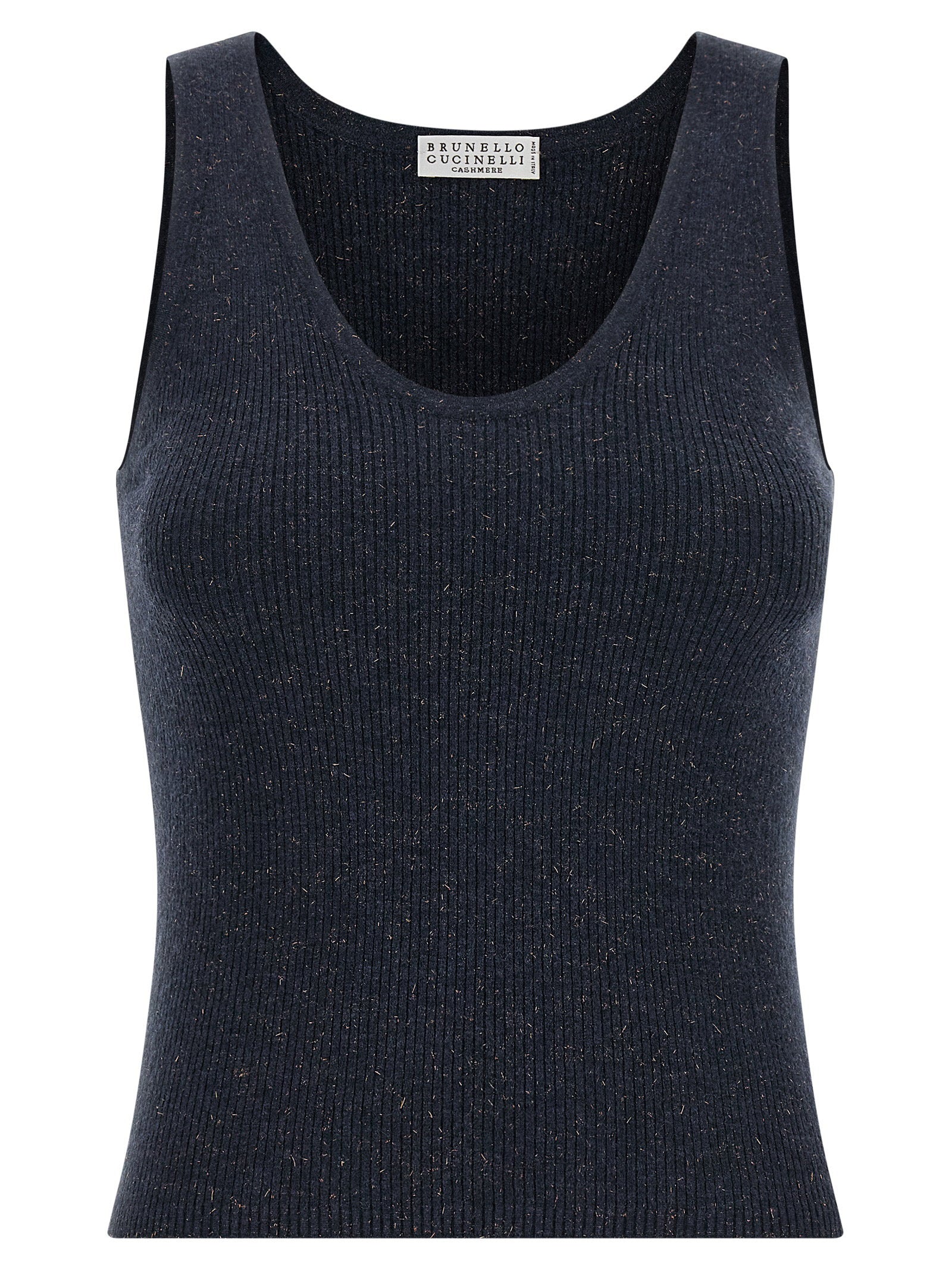 Brunello Cucinelli Sparkling Tank Top Blue