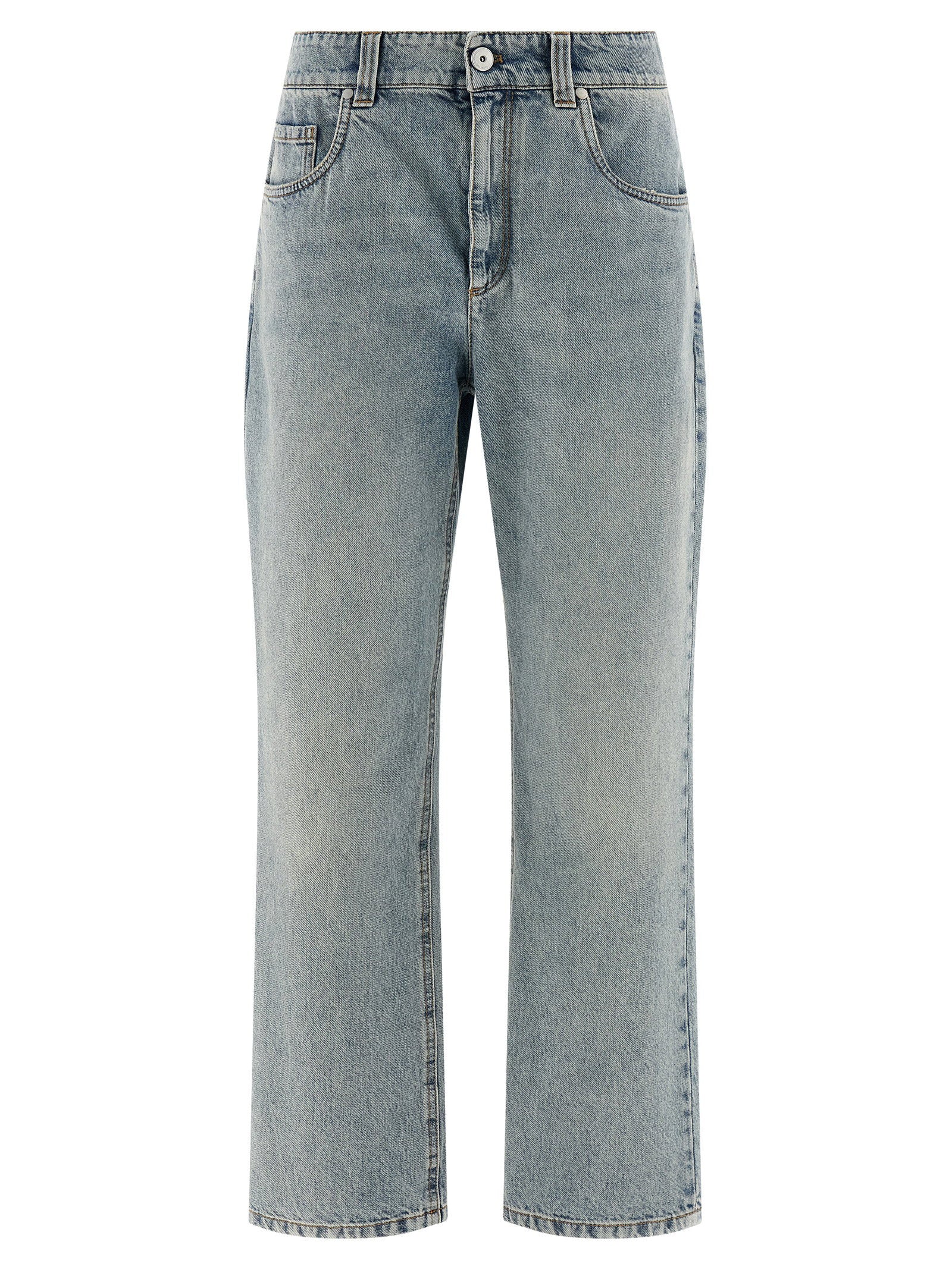 Brunello Cucinelli Retro Jeans Light Blue