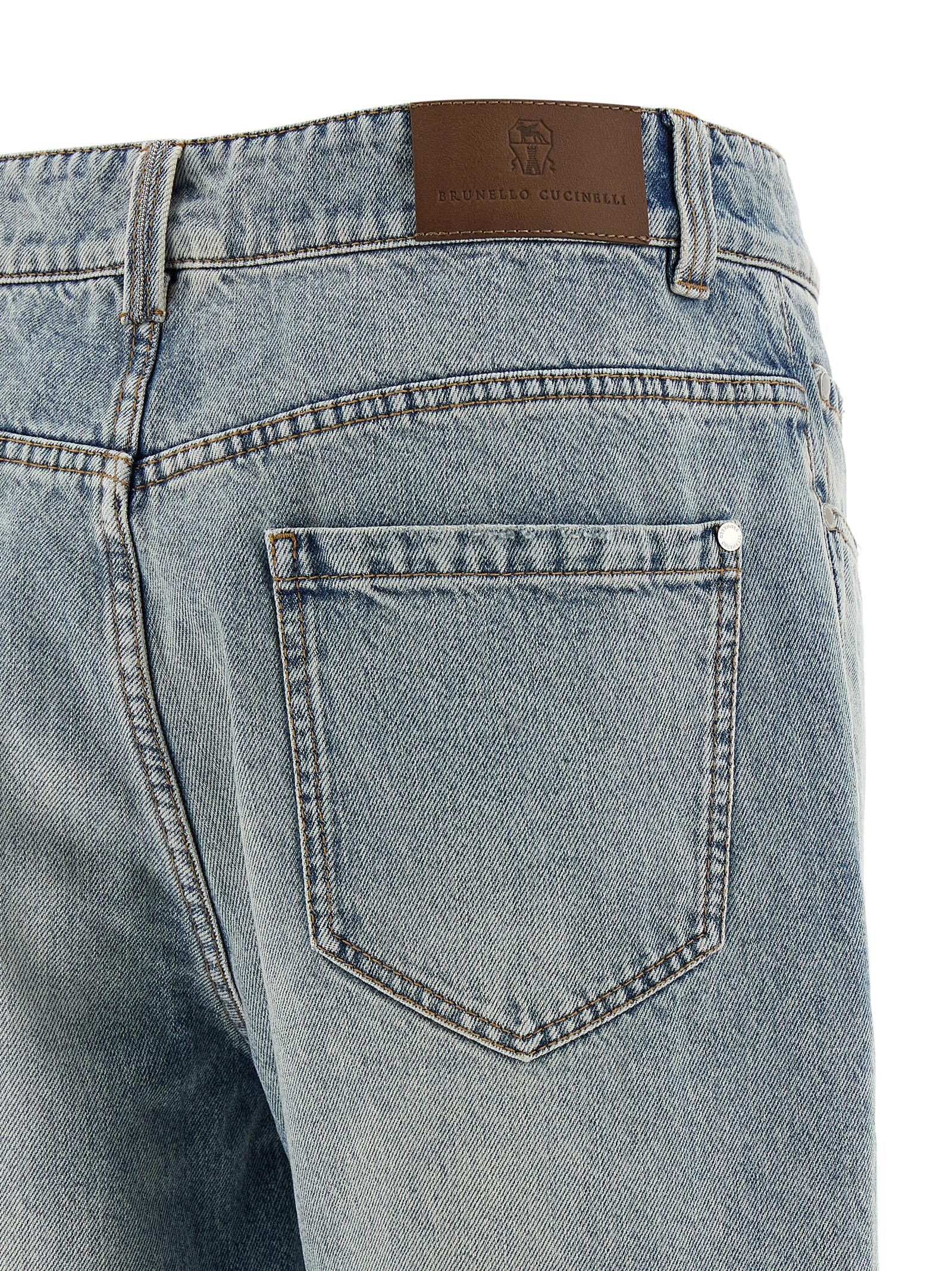 Brunello Cucinelli Retro Jeans Light Blue