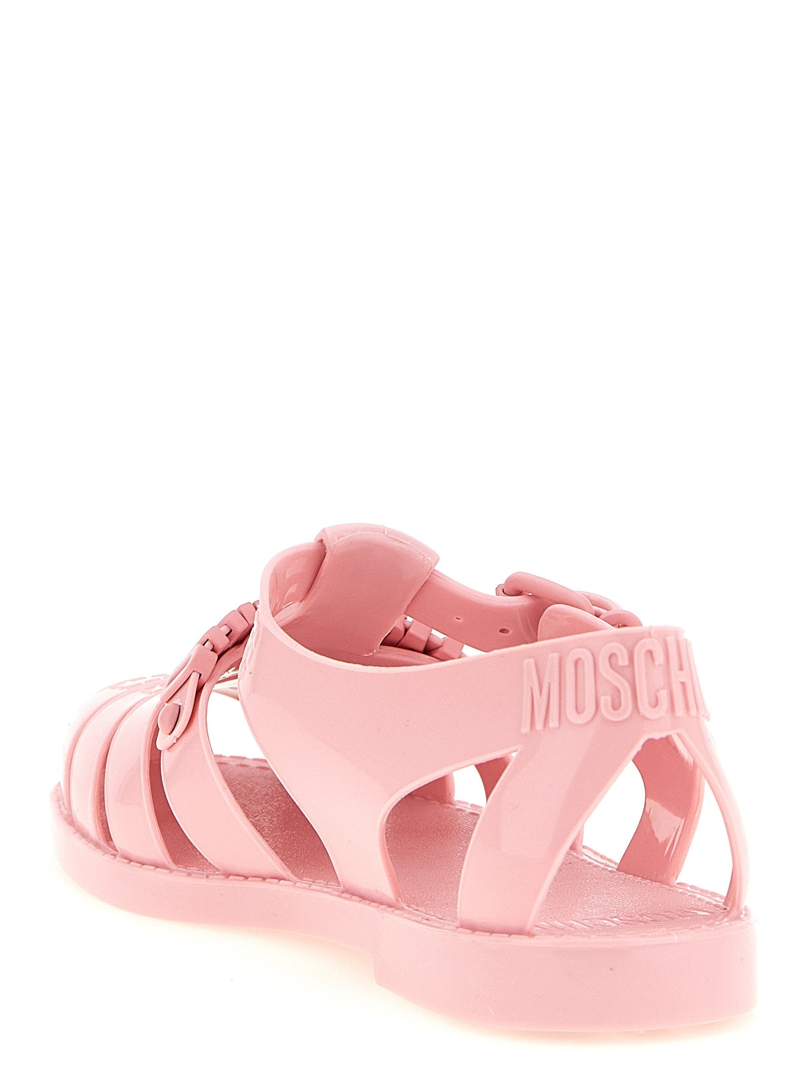 Moschino Jelly Sandals Pink