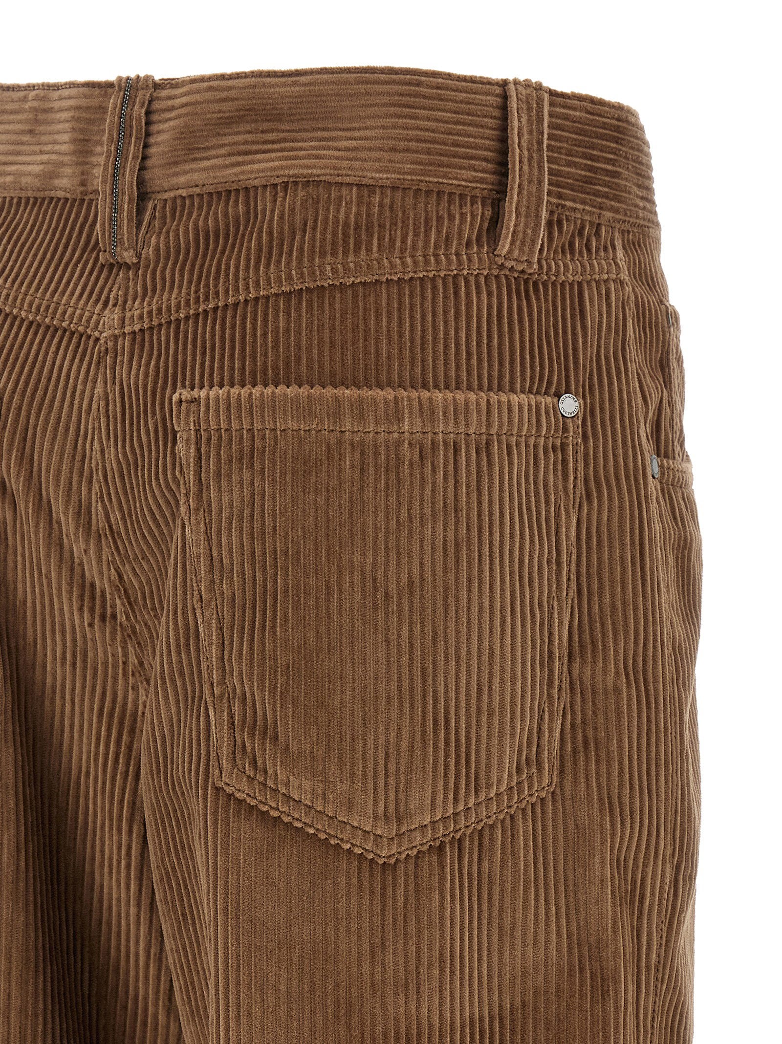 Brunello Cucinelli Straight Pants Brown