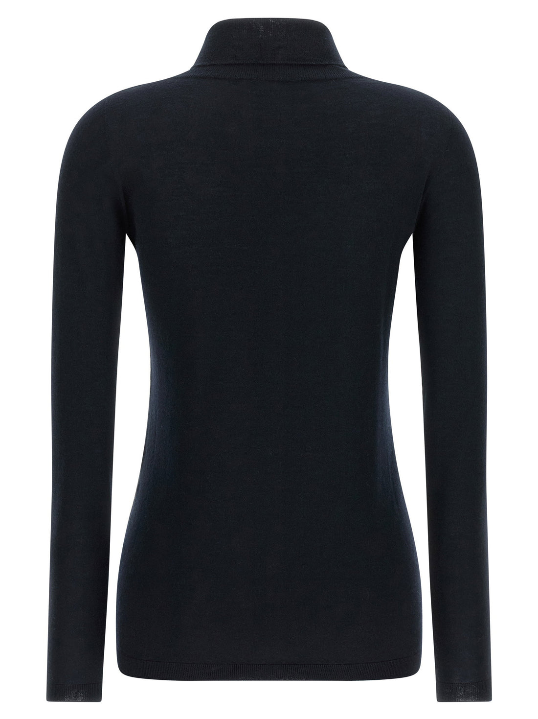 Fabiana Filippi Cashmere And Silk Turtleneck Sweater Blue
