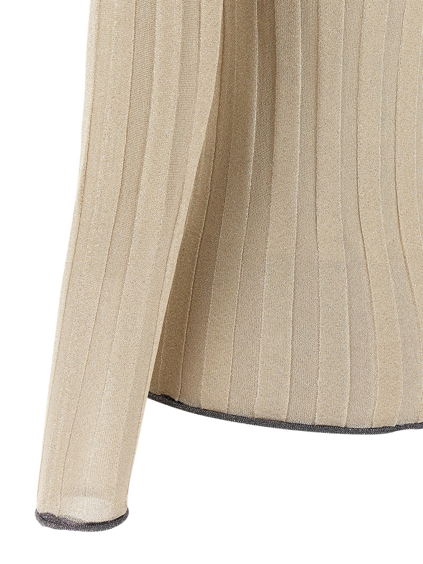 Fabiana Filippi Lurex Sweater Gold