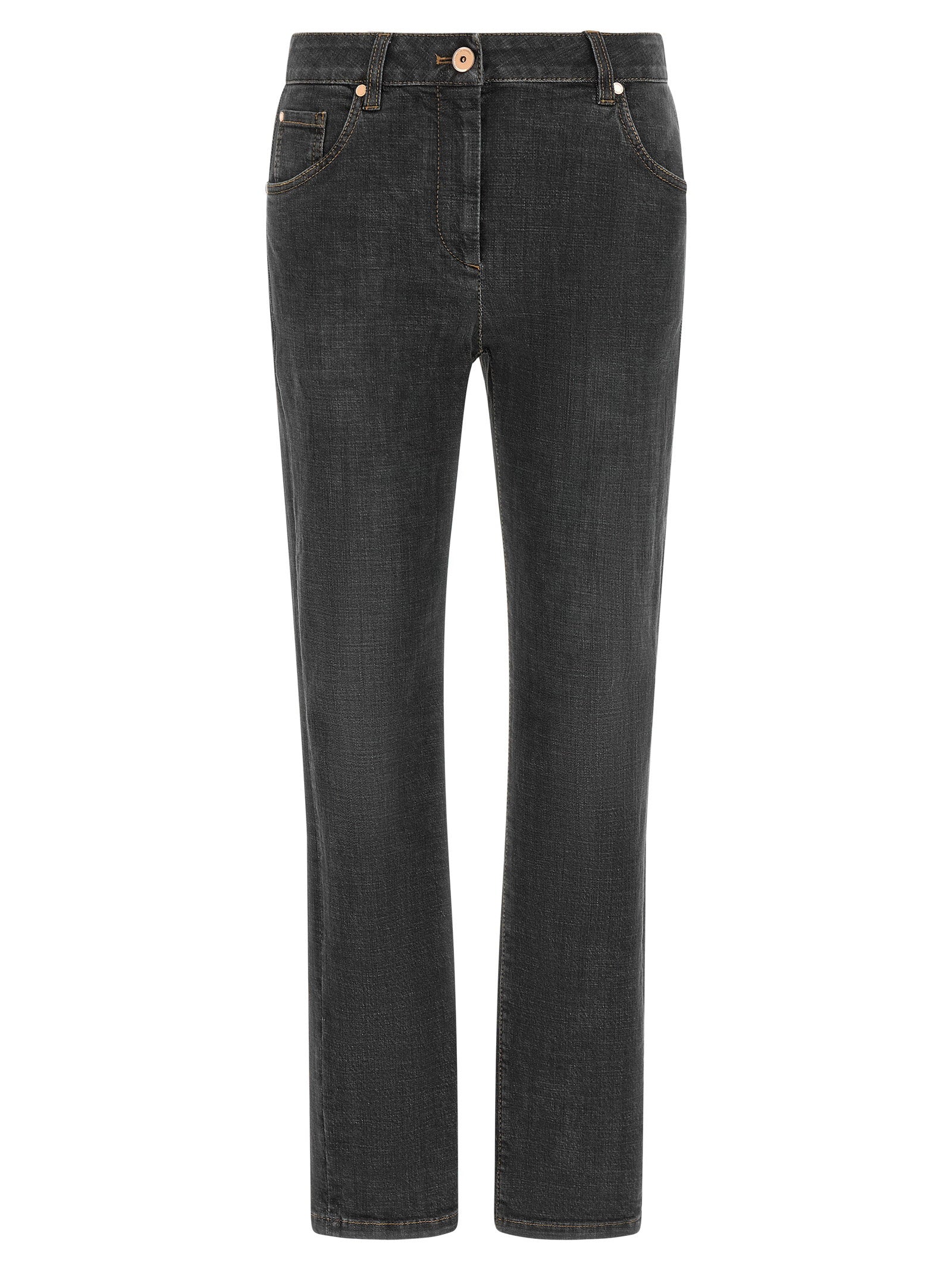 Brunello Cucinelli Slim Jeans Gray