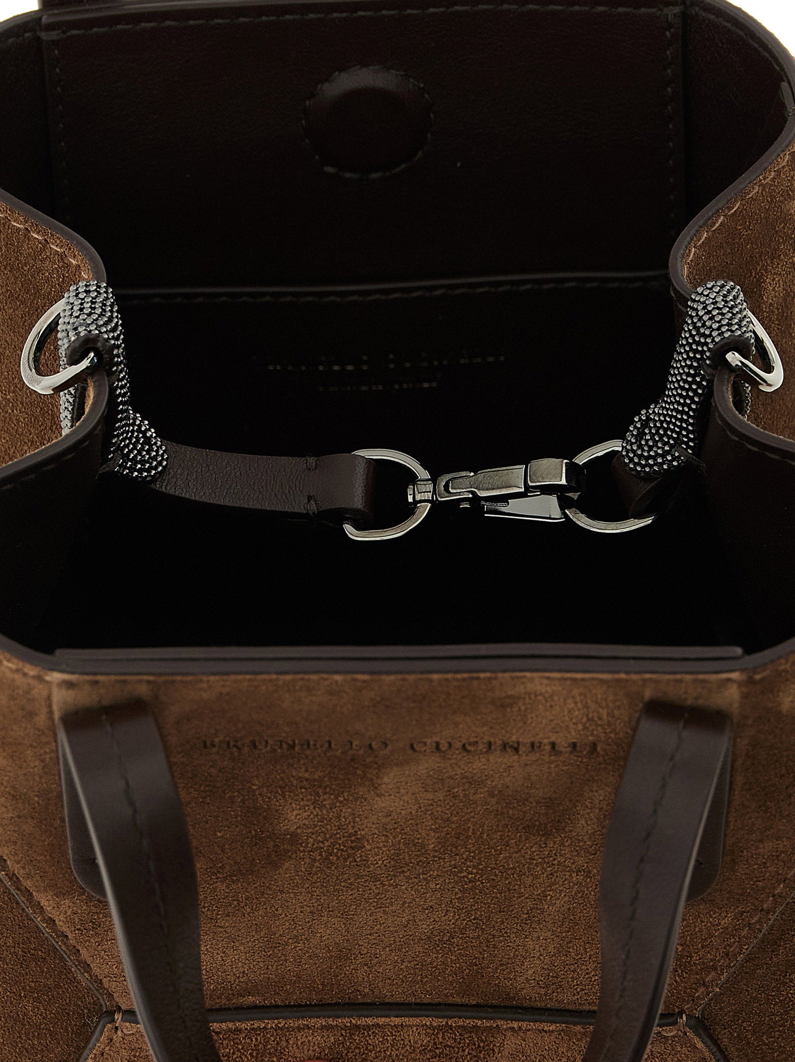 Brunello Cucinelli Bc Duo Mini Handbag Brown