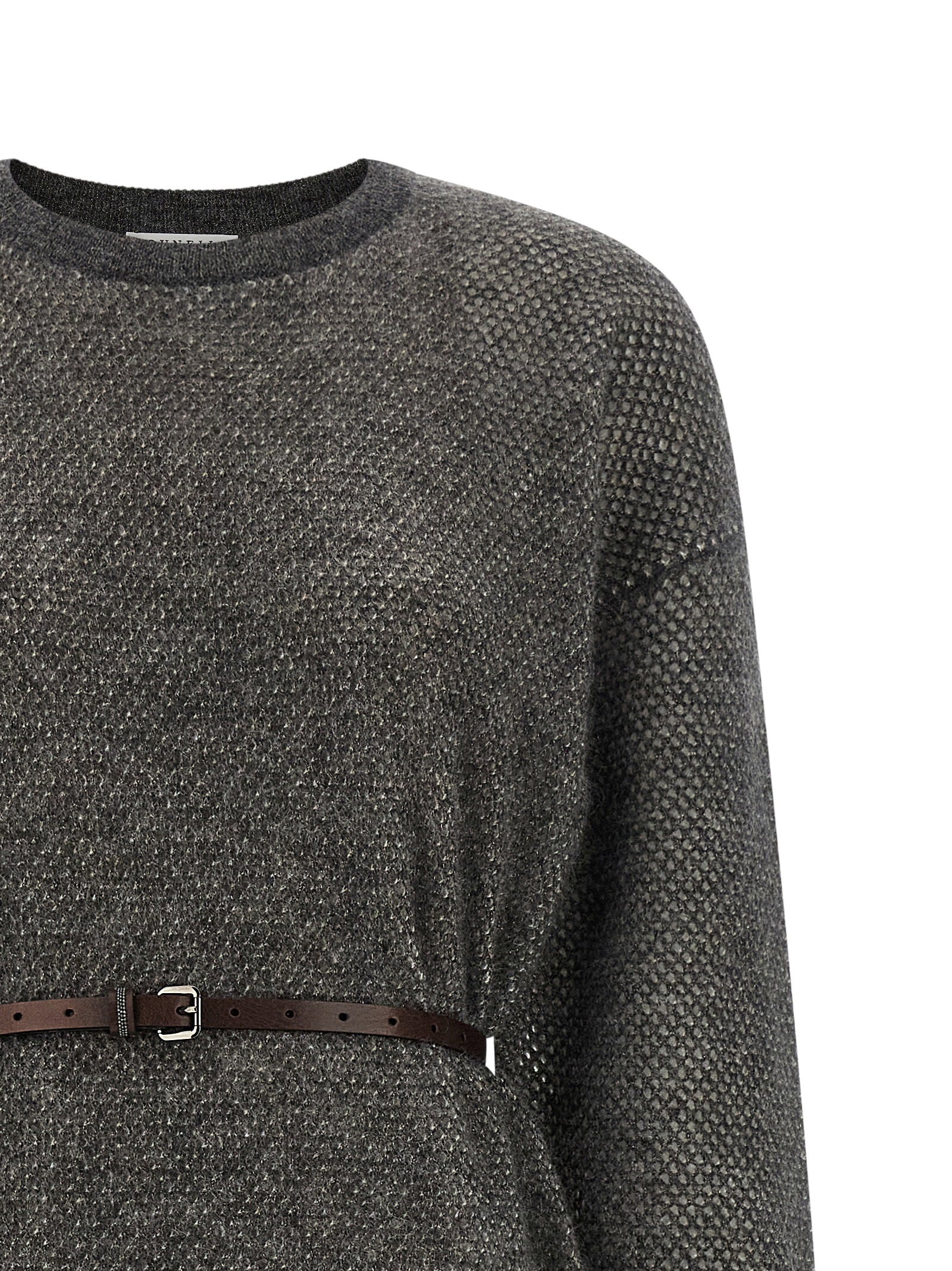Brunello Cucinelli Sparkling Dress Gray