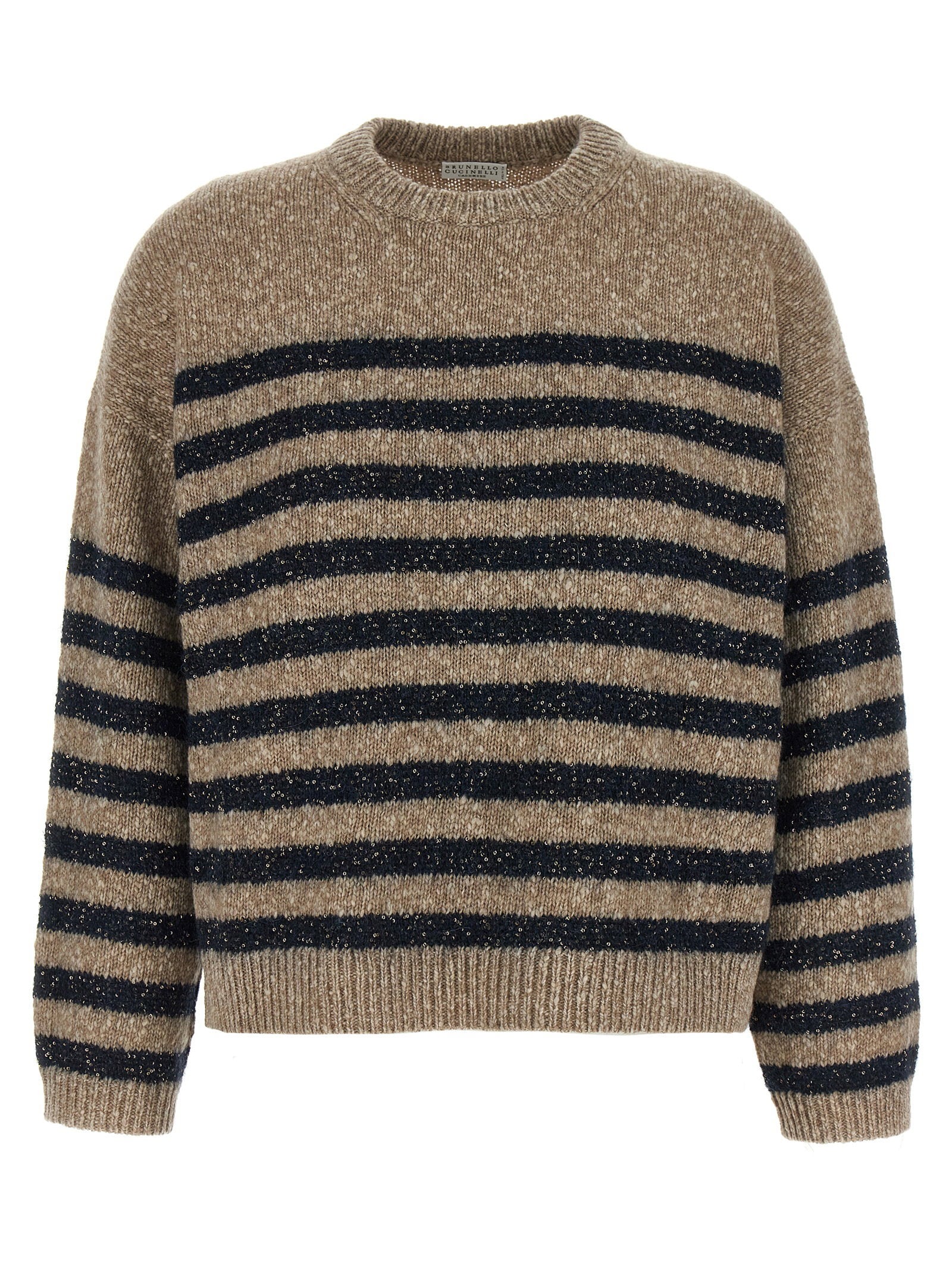 Brunello Cucinelli Dazzling Stripes Sweater Multicolor