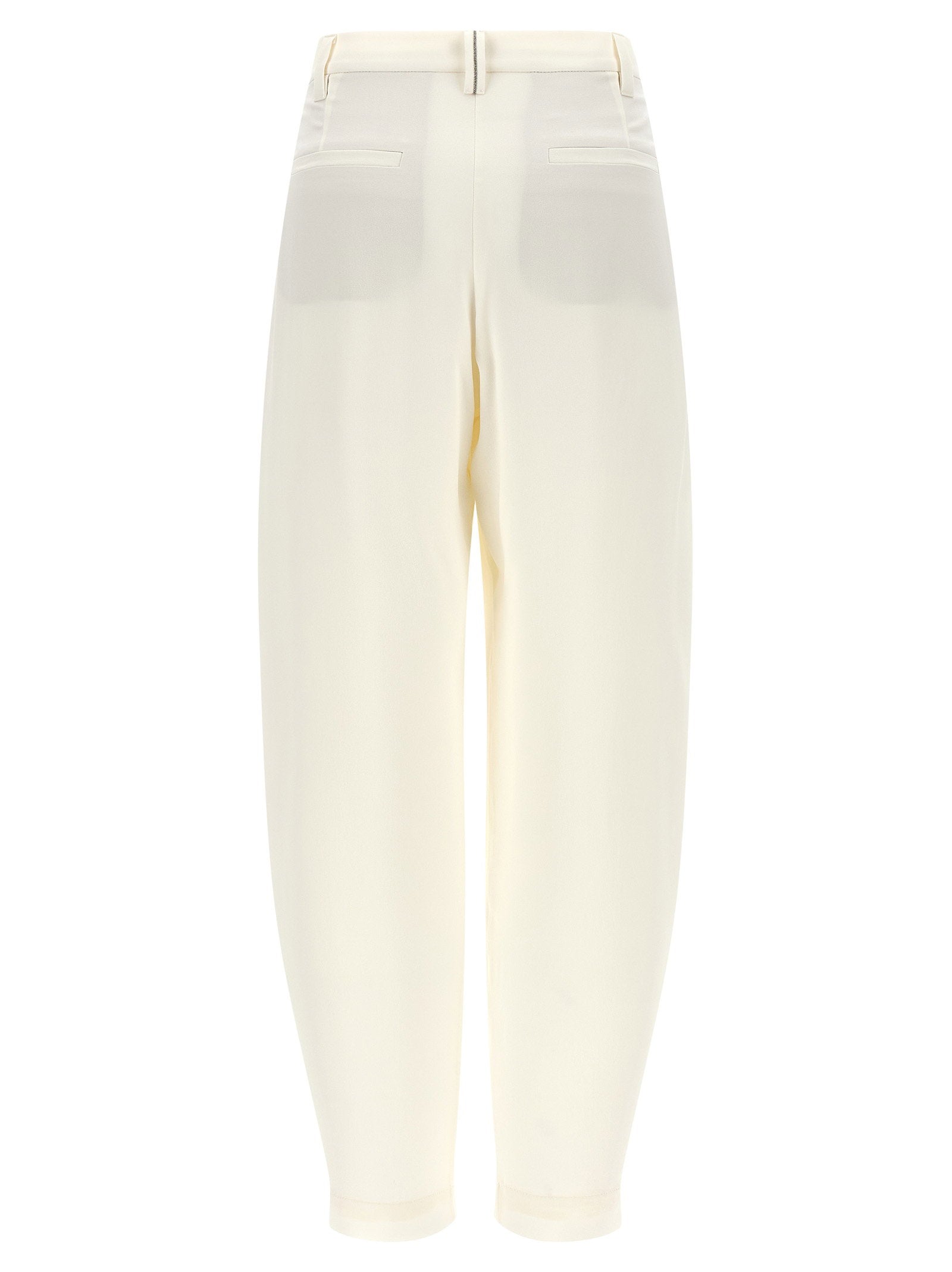 Brunello Cucinelli Twill Pants Beige